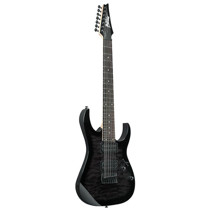 Guitarra Electrica Ibanez GRG7221QA - Transparent Black Sunburst foto 2