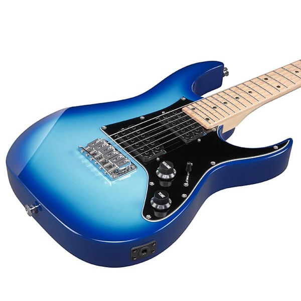 Guitarra eléctrica Ibanez GRGM21M BLT miKro Blue Burst foto 4