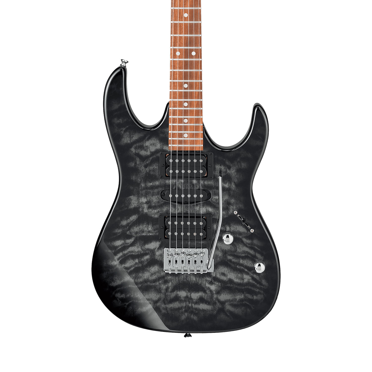 Guitarra eléctrica Ibanez GRX70QA - Transparent Black Sunburst foto 2