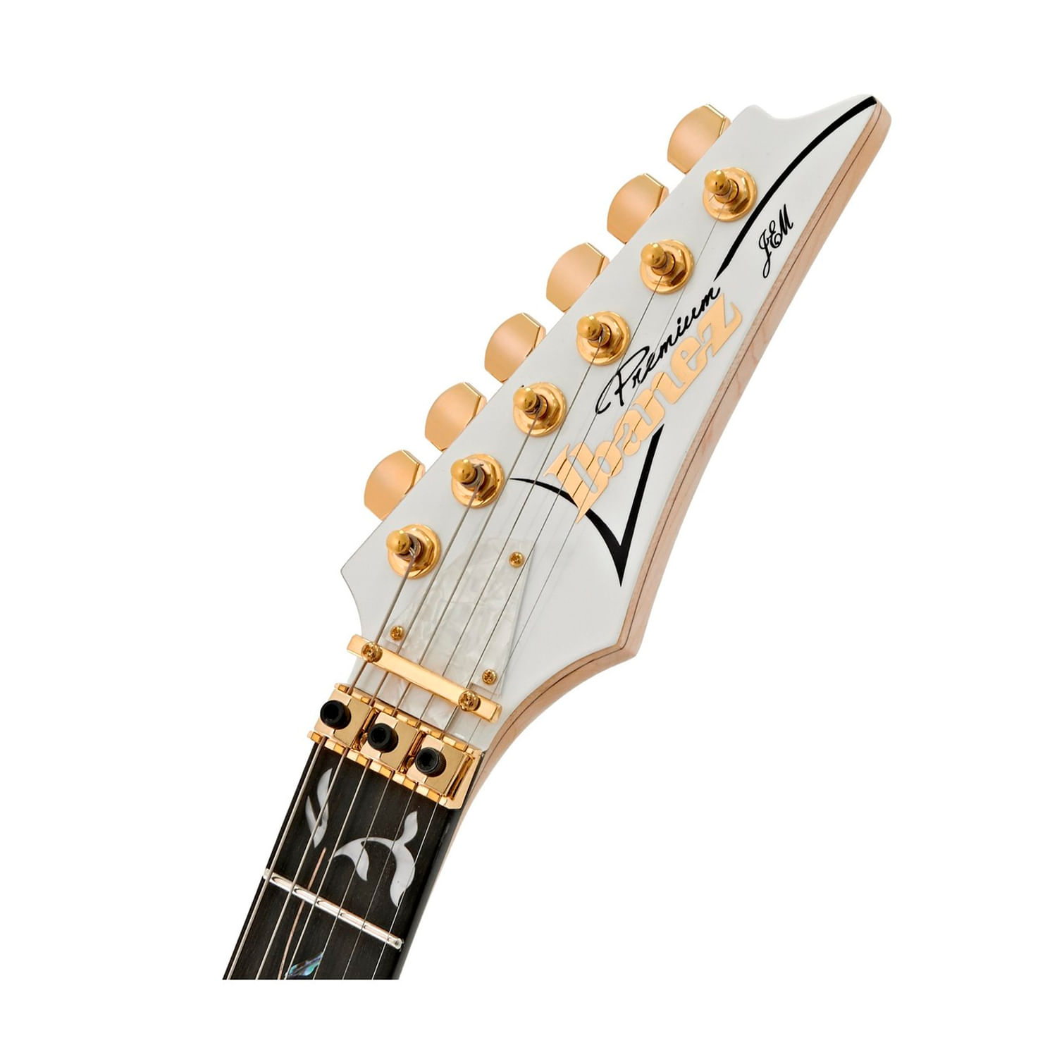 Guitarra eléctrica Ibanez JEM7VP Signature Steve Vai - White foto 4