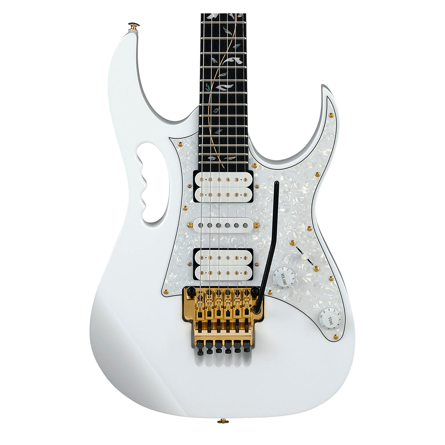 Guitarra eléctrica Ibanez JEM7VP Signature Steve Vai - White foto 5