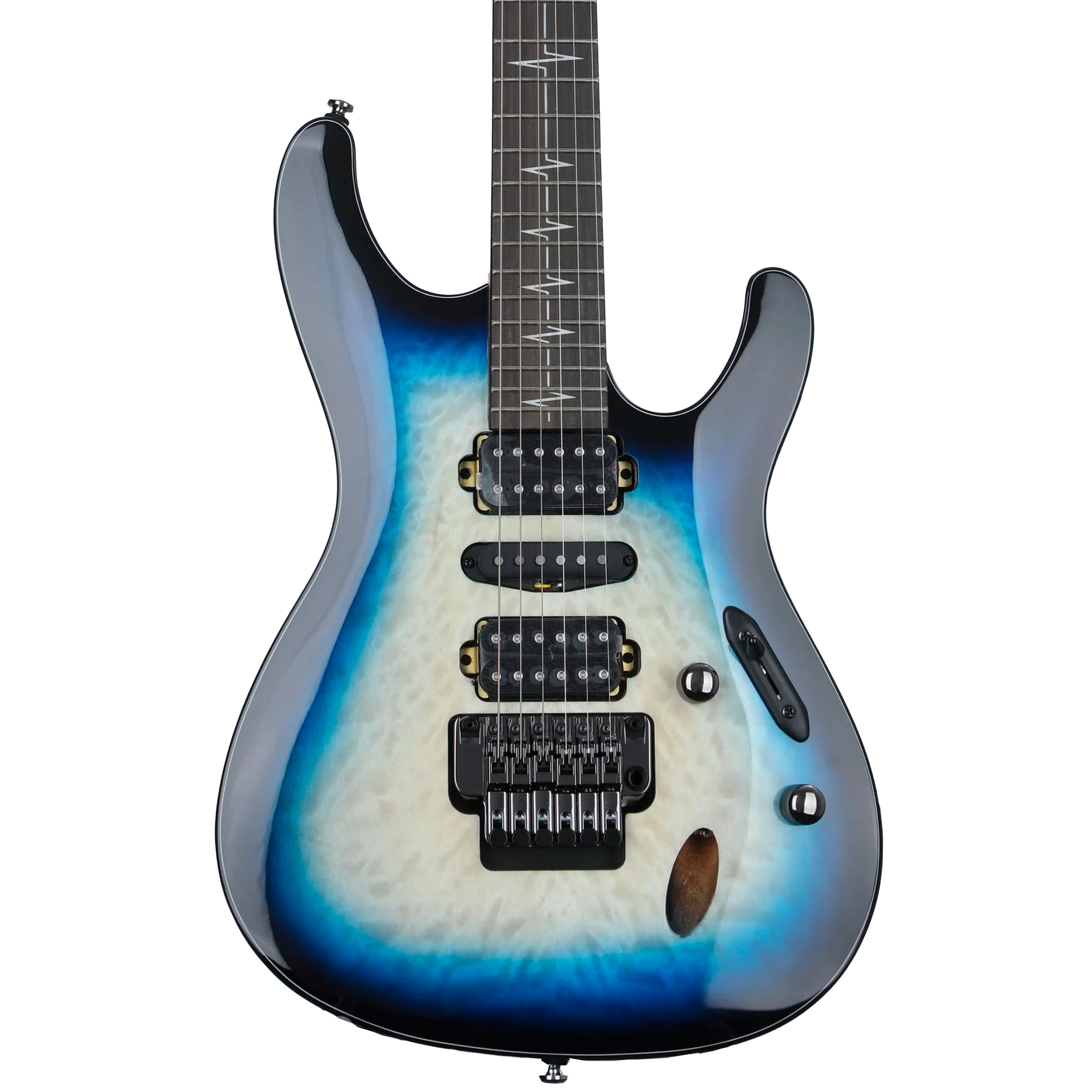 Guitarra eléctrica Ibanez JIVAJR Nita Strauss color Deep Sea Blonde foto 2