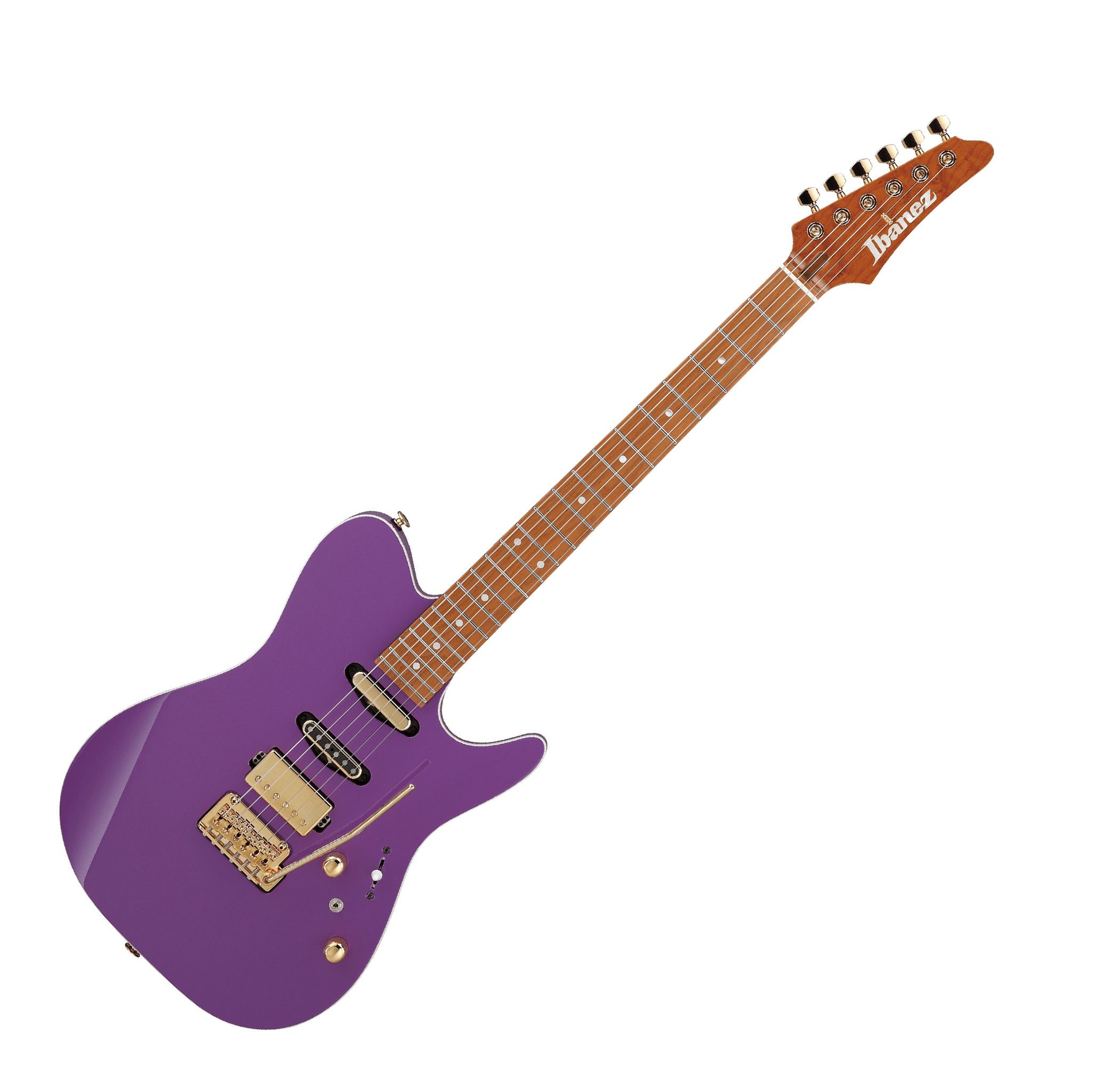 Guitarra eléctrica Ibanez Lari Basilio LB1 VL -Violet
