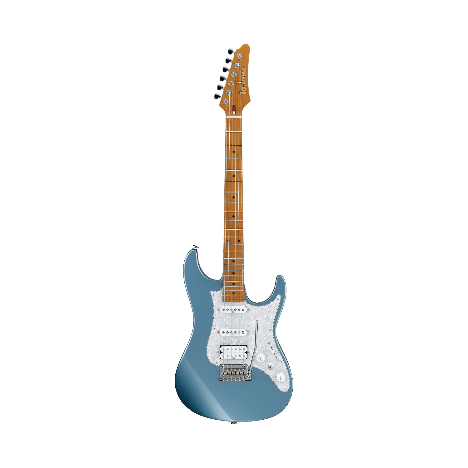 Guitarra Eléctrica Ibanez Prestige AZ2204 color Azul Hielo Metalico foto 3