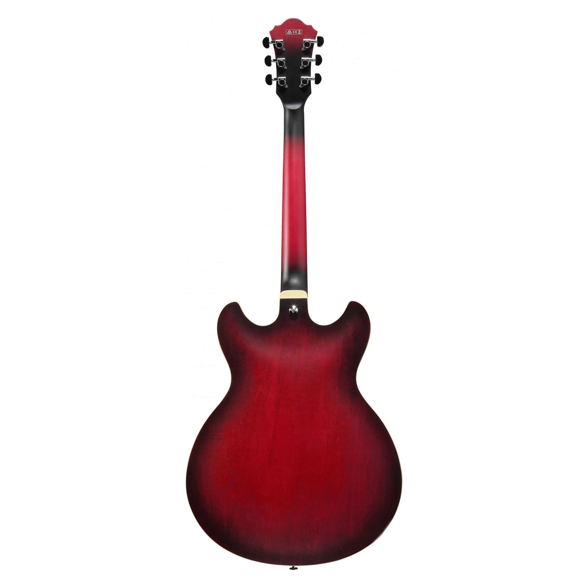 Guitarra eléctrica Ibanez Semi-Hollow AS53 - Sunburst Red Flat foto 5