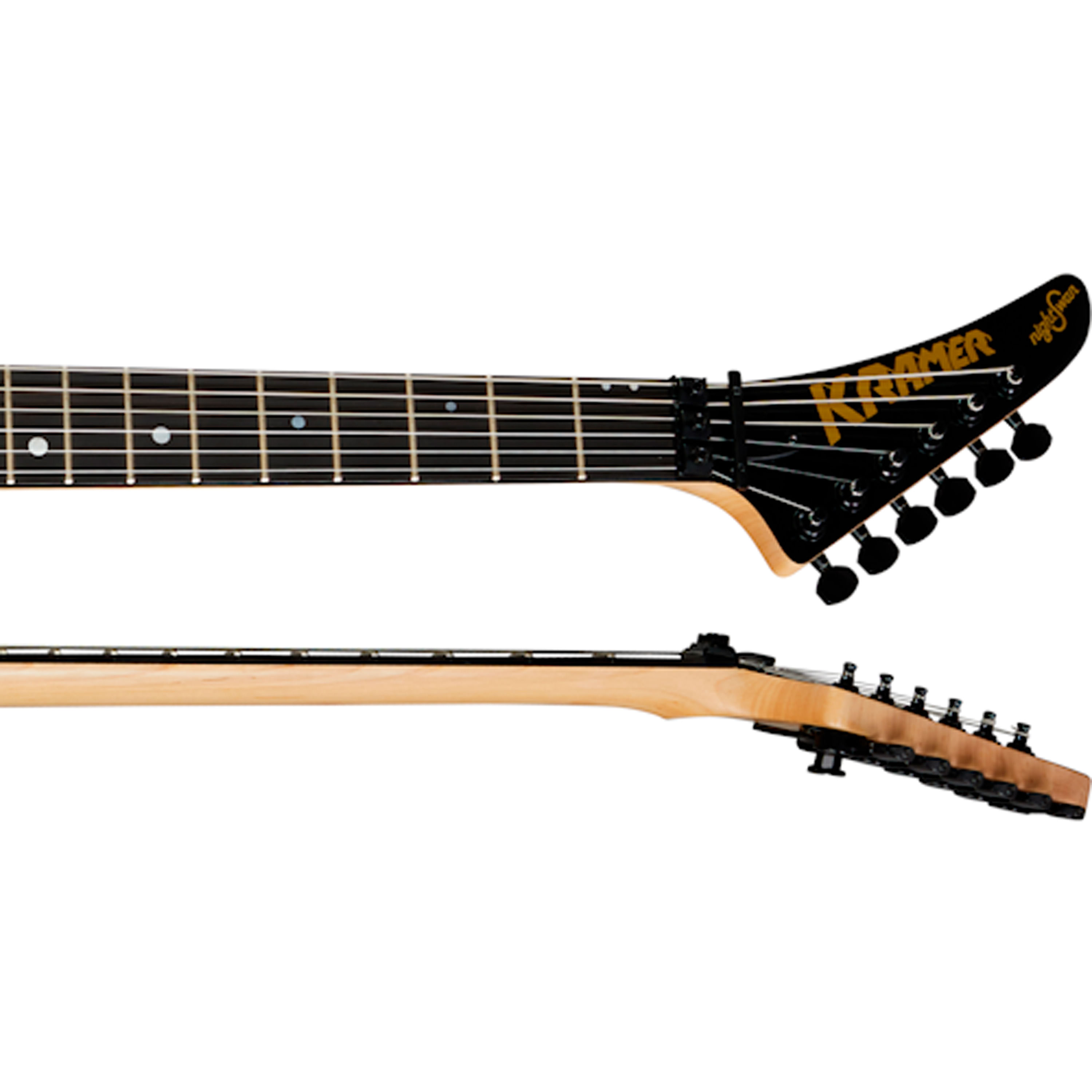 Guitarra eléctrica Kramer Nightswan Jet Black Metallic foto 4