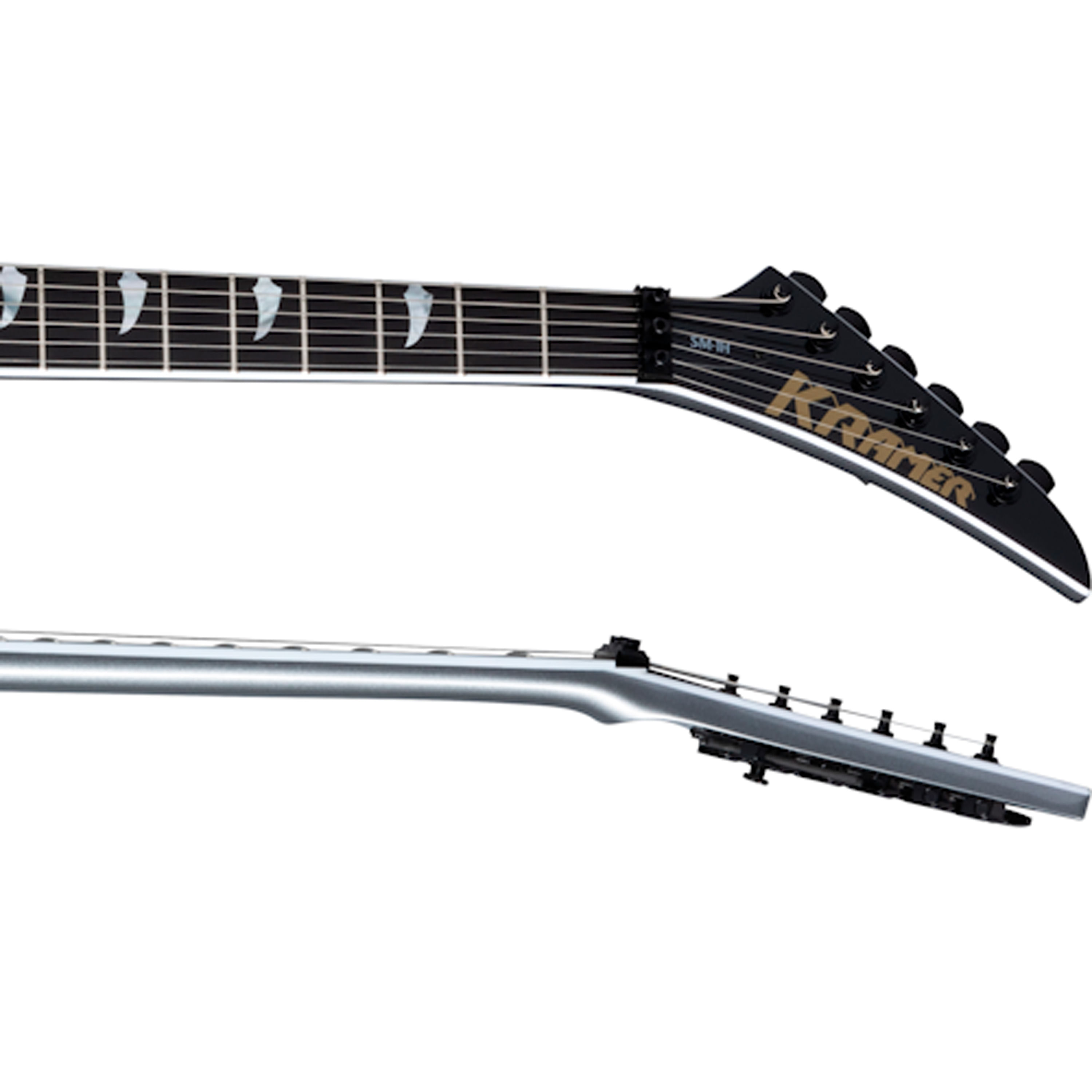 Guitarra eléctrica Kramer SM-1 H Tronius Silver foto 4
