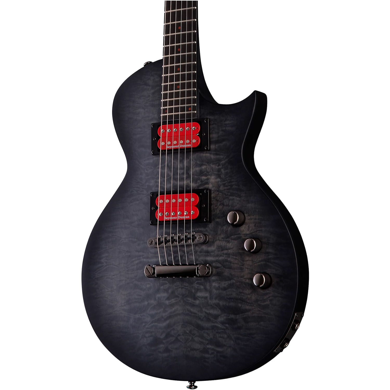 Guitarra eléctrica LTD BB-600 Ben Burnley Baritone - See Thru Black Sunburst Satin foto 5