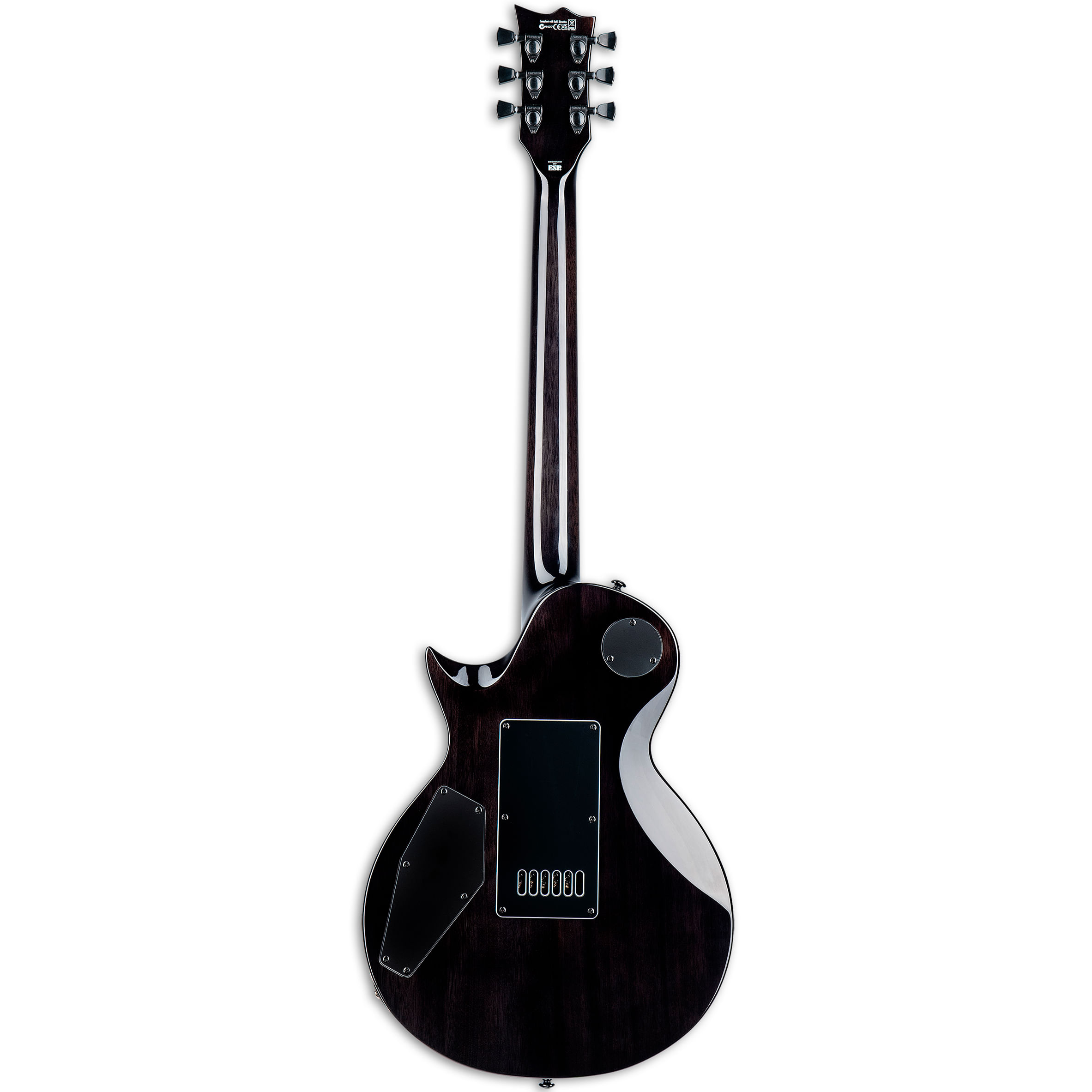 Guitarra eléctrica LTD EC-1000 Evertune - See Thru Black foto 4