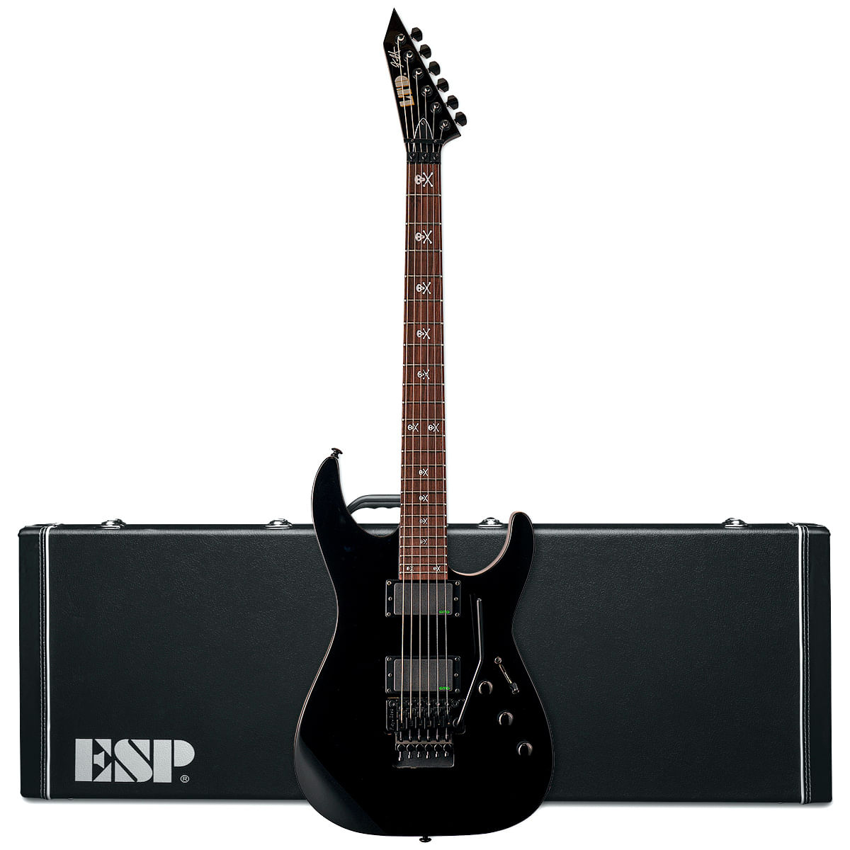 Guitarra eléctrica LTD Kirk Hammett Signature KH-602 Black foto 5