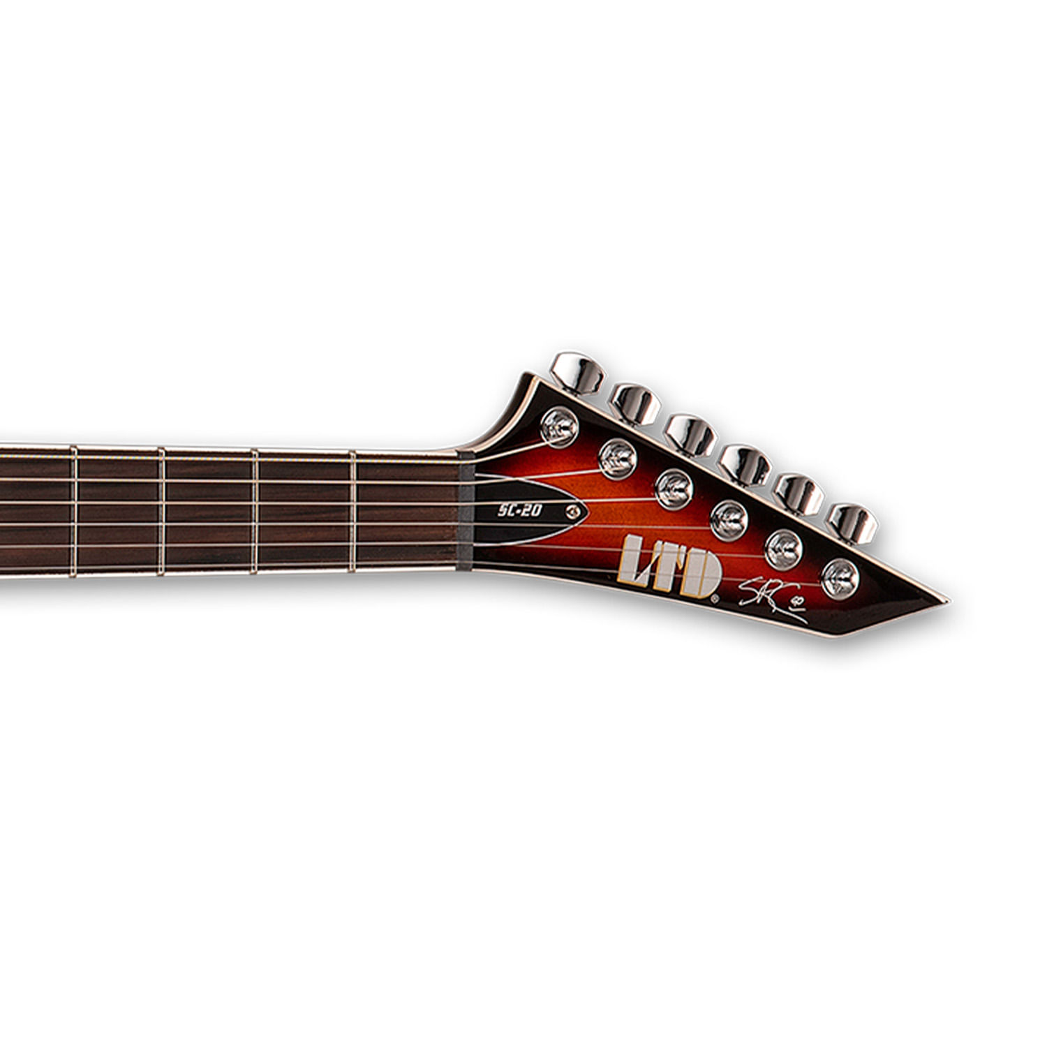 Guitarra eléctrica LTD SC-20 - 3 Tone Sunburst foto 2