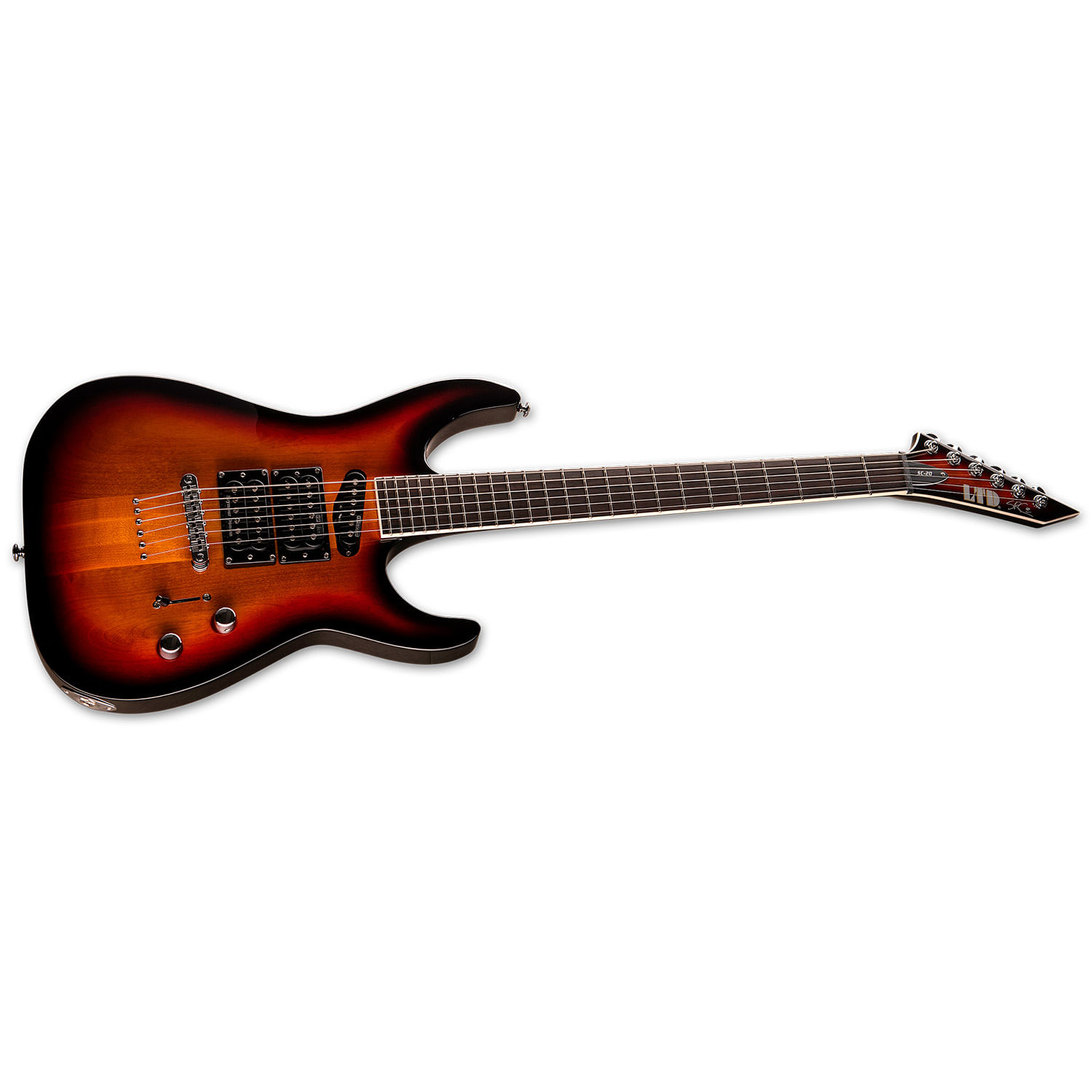 Guitarra eléctrica LTD SC-20 - 3 Tone Sunburst foto 3