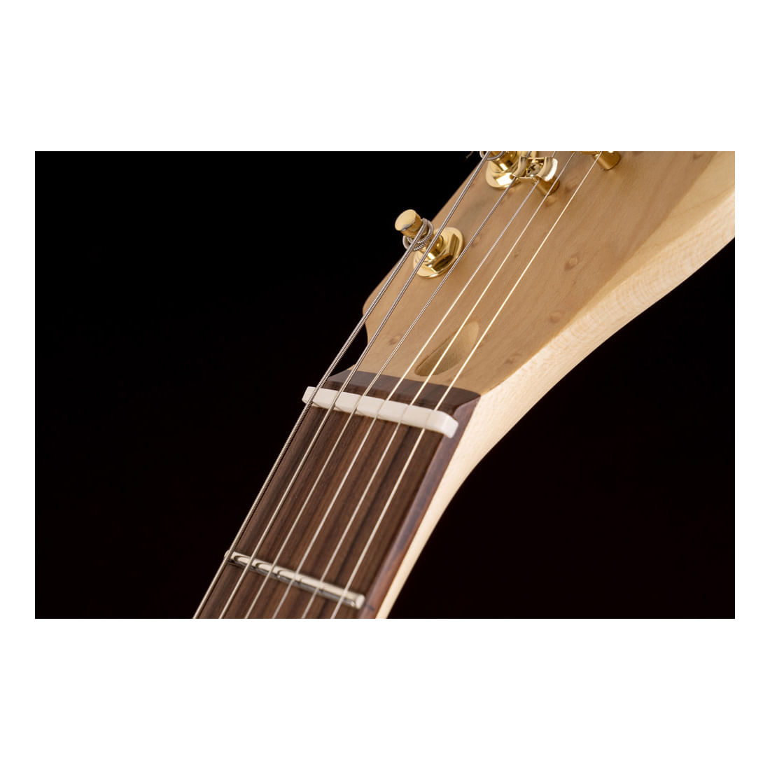 Guitarra eléctrica Michael Kelly Custom Collection 60 Burl Ultra - Natural Burl foto 5