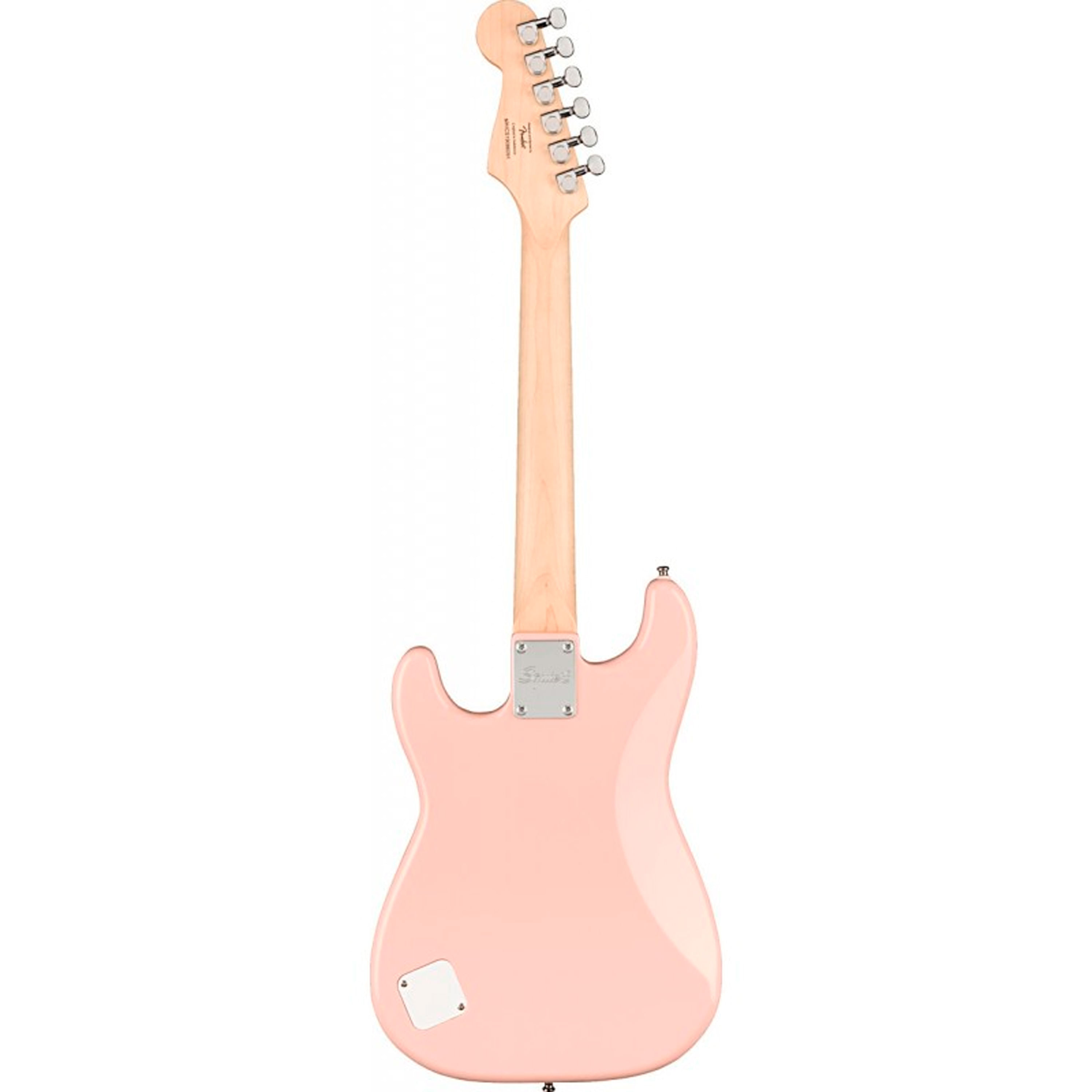 Guitarra eléctrica para niño Squier SQ Mini Strat color Shell Pink foto 2