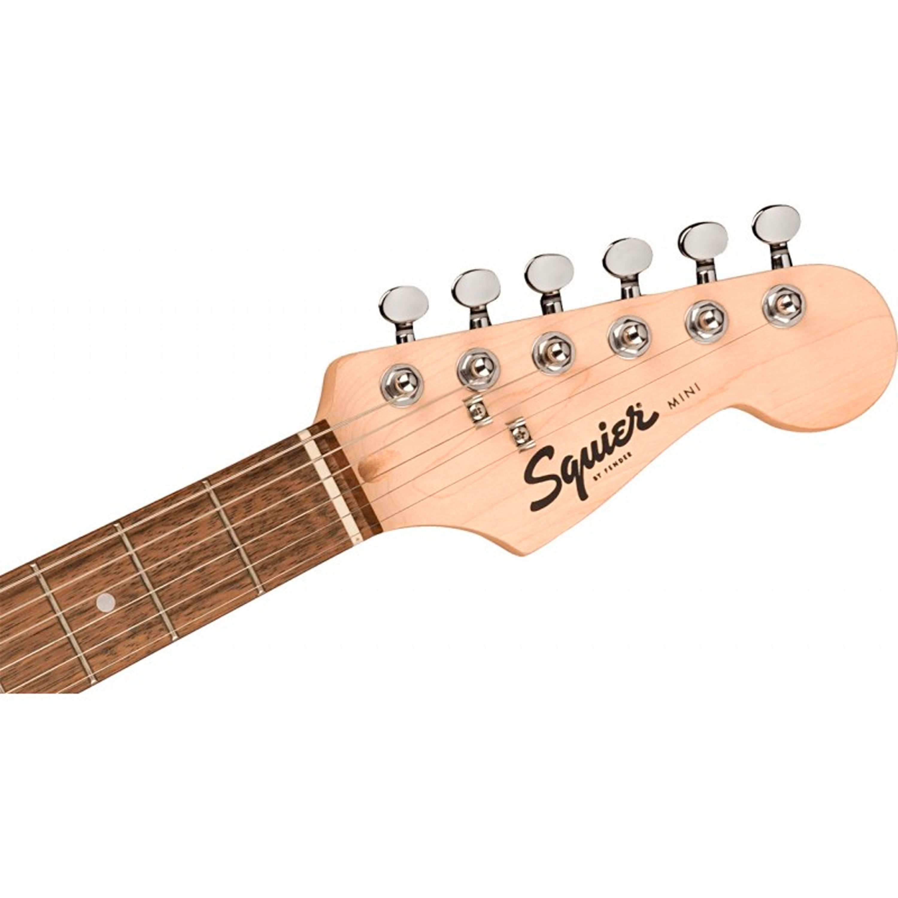 Guitarra eléctrica para niño Squier SQ Mini Strat color Shell Pink foto 4