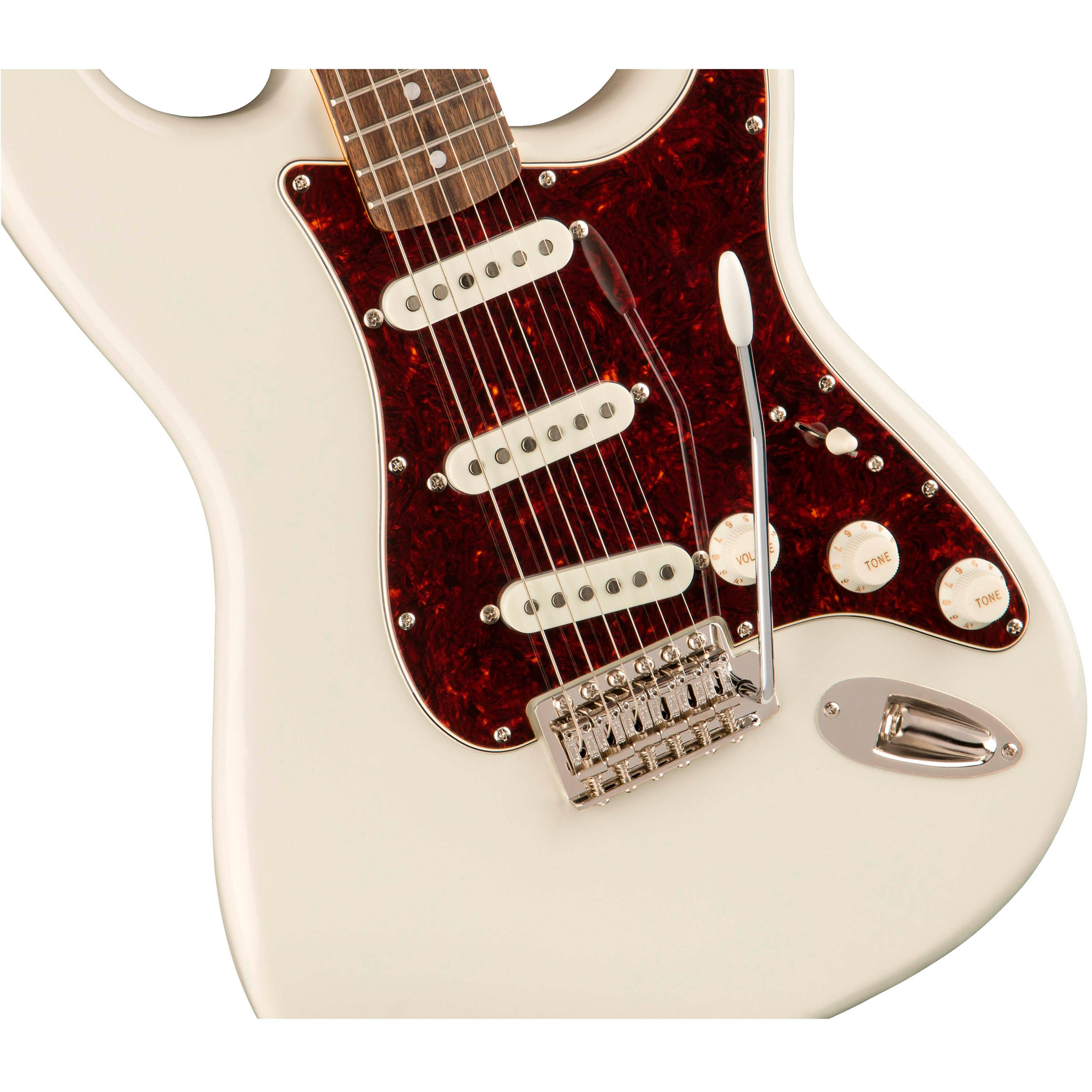 Guitarra eléctrica Squier Classic Vibe 70's Stratocaster ® - Olympic White foto 3