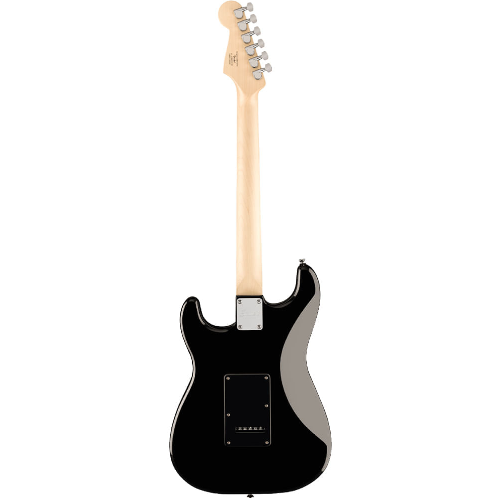 Guitarra Eléctrica Squier FSR Sonic Stratocaster - Black Pickguard in White Plastic Parts foto 4