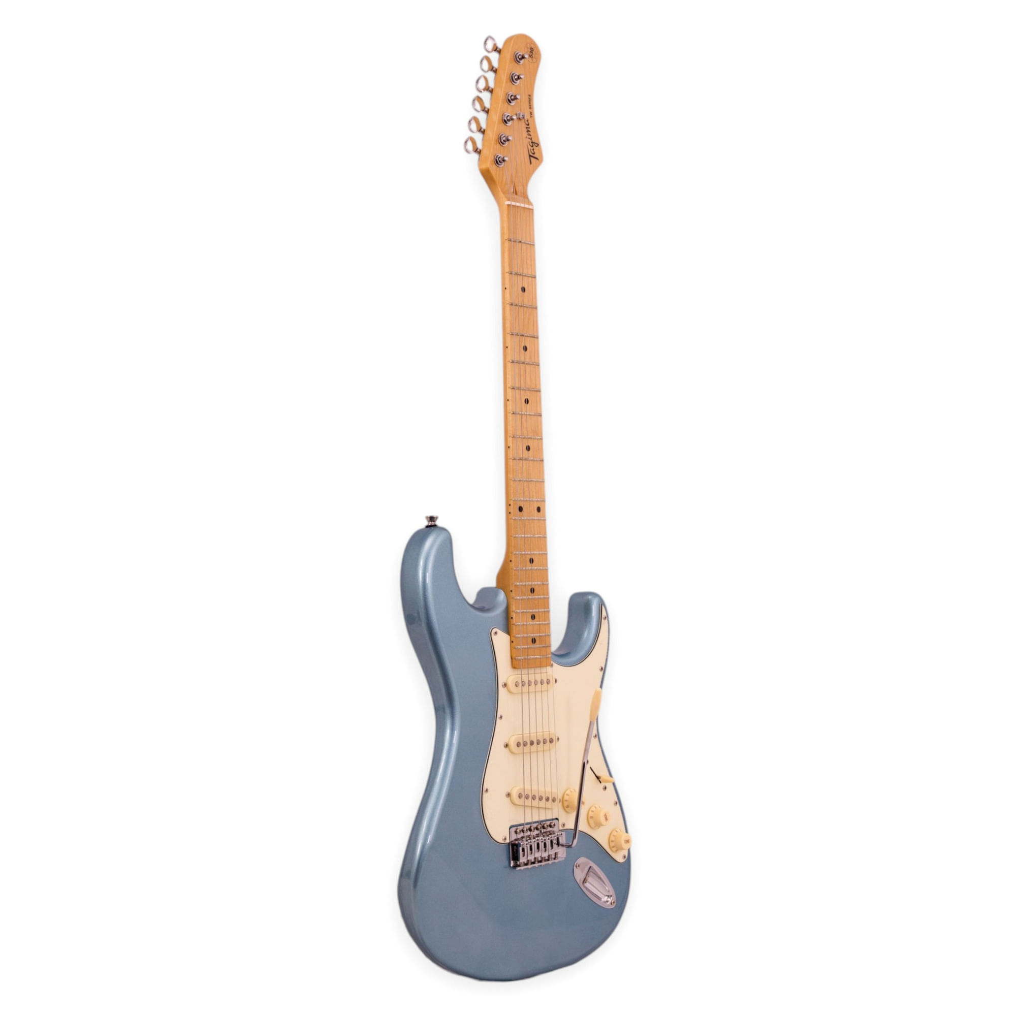 Guitarra eléctrica Tagima TG-530 LPB LF AWH - Lake Placid Blue foto 2