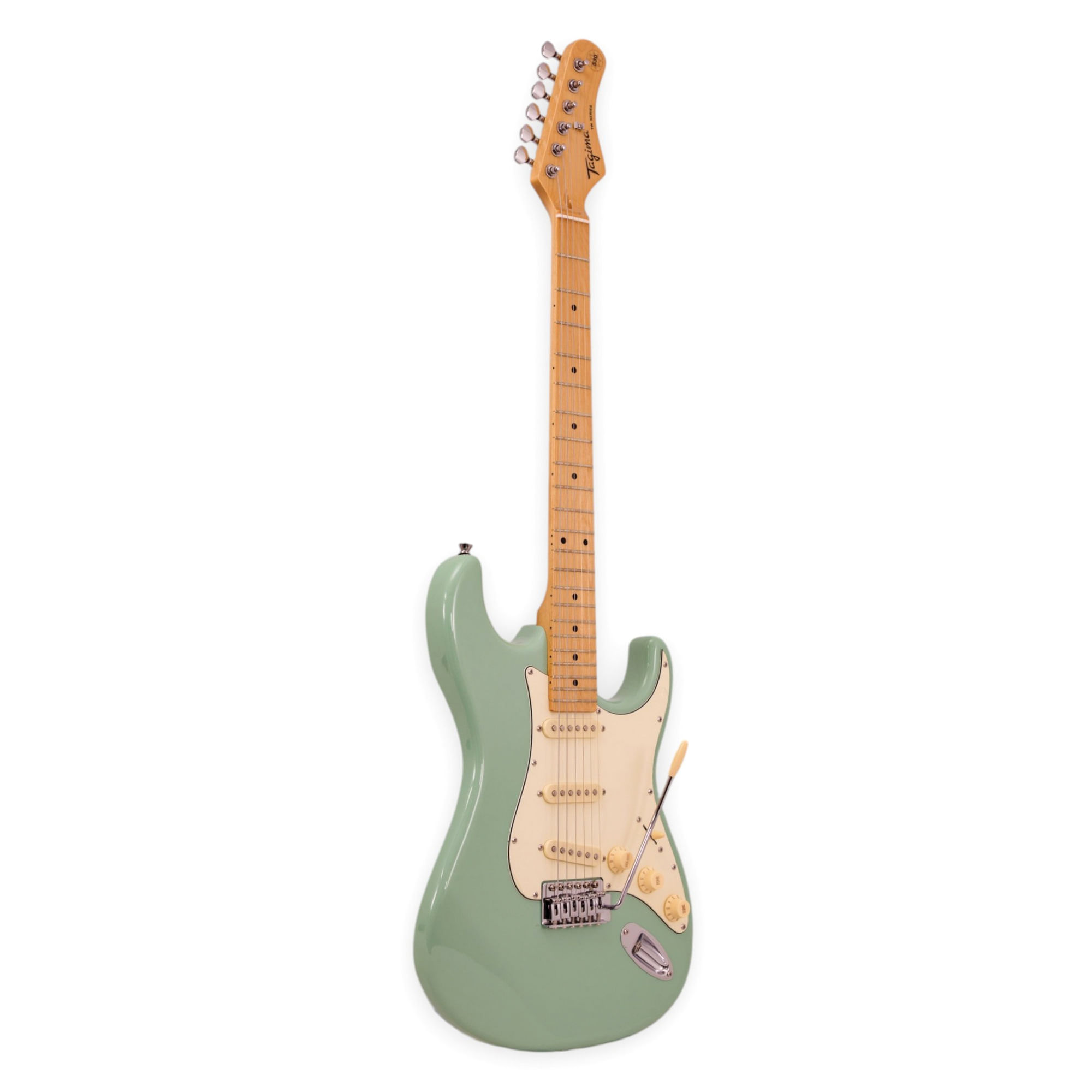 Guitarra eléctrica Tagima TG-530 SG L/WH - White foto 2