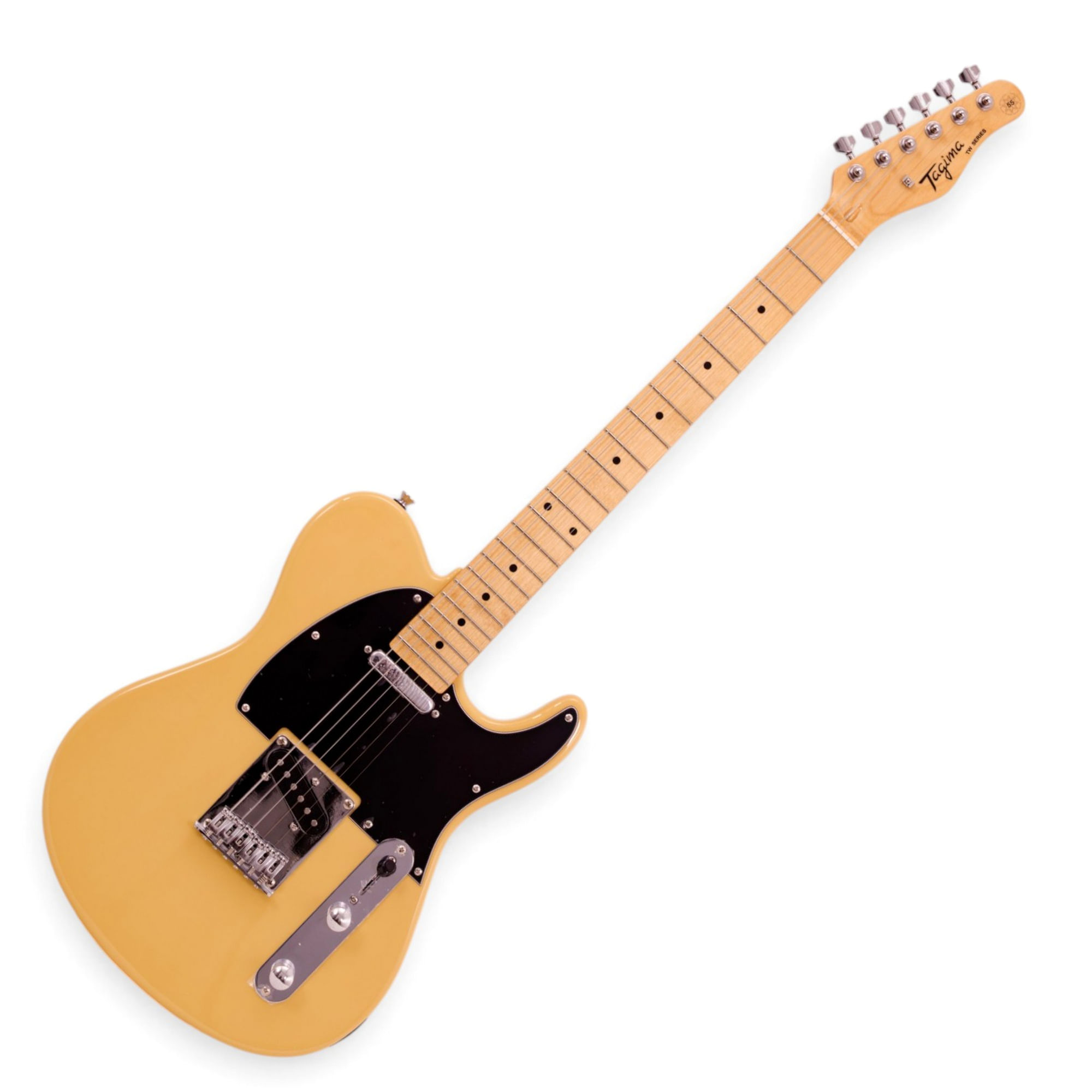 Guitarra eléctrica Tagima TW-55 BS L/BK - Brown Sunburst