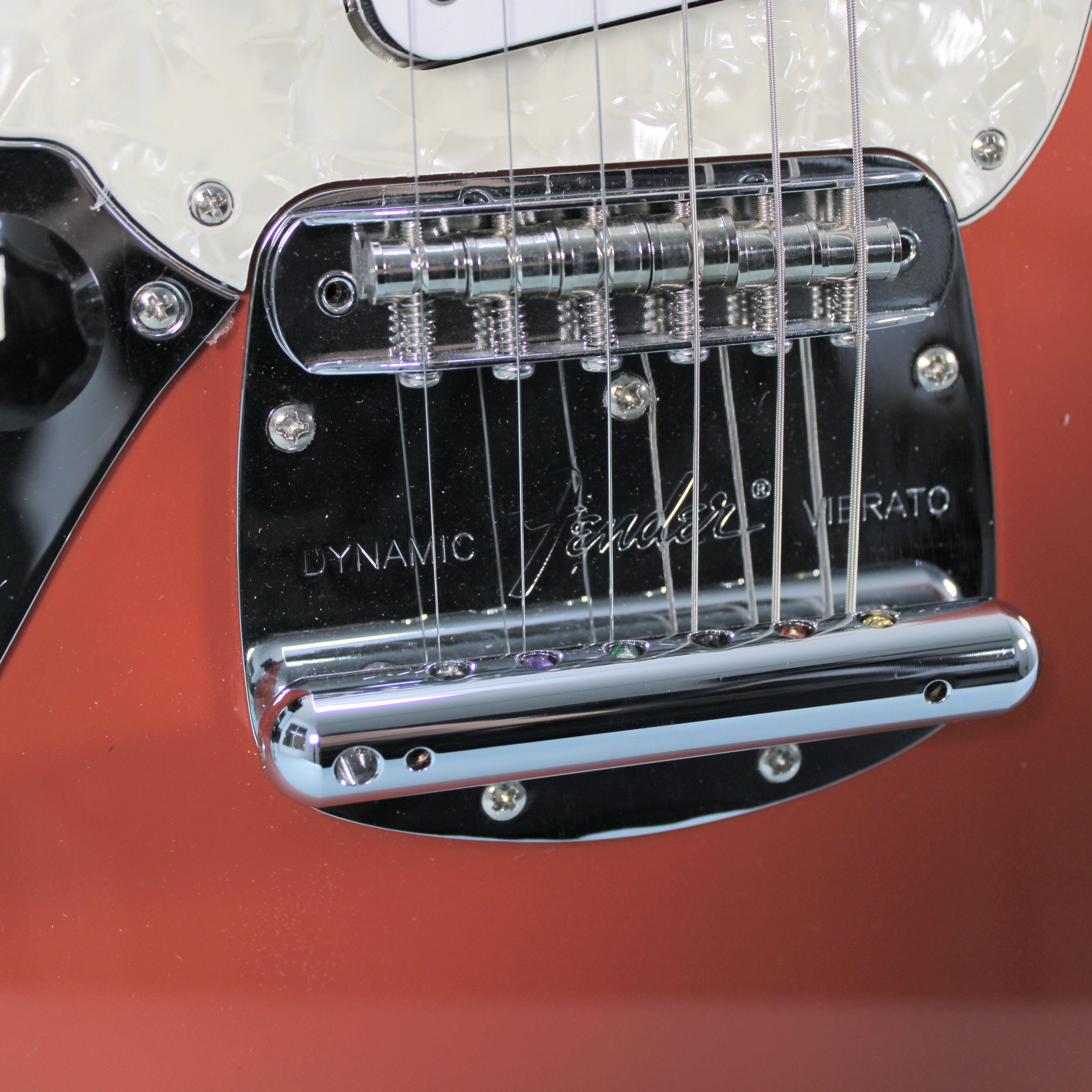 Guitarra eléctrica Zurda Fender Kurt Cobain Jag Stang - Fiesta Red SEMINUEVO foto 4