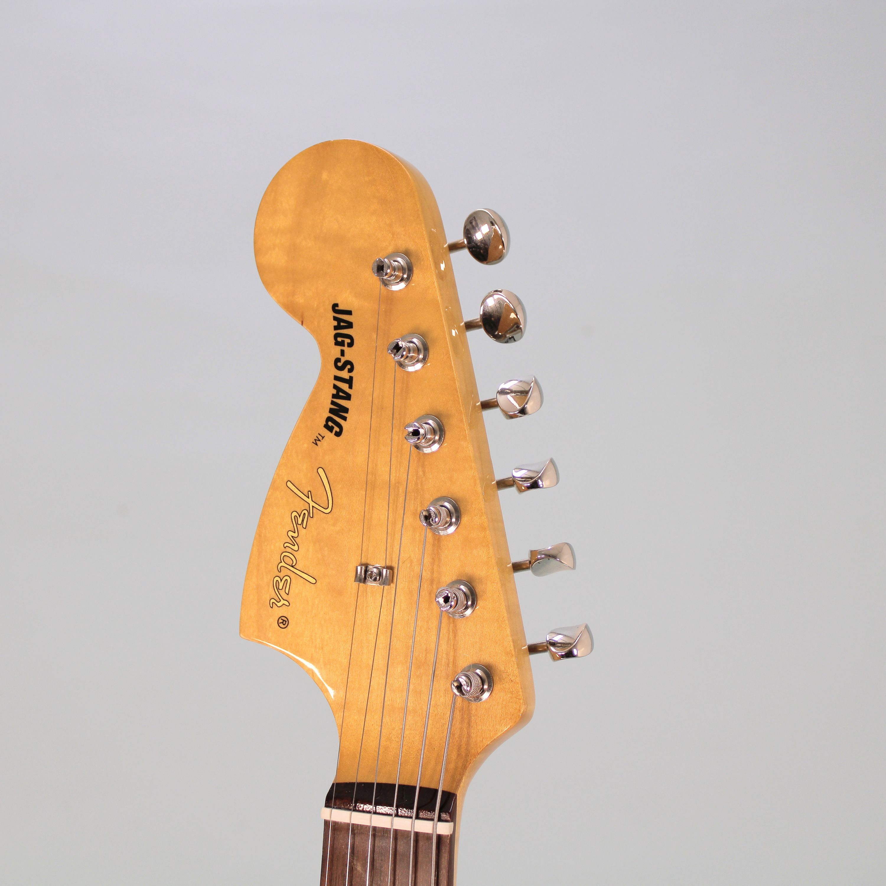 Guitarra eléctrica Zurda Fender Kurt Cobain Jag Stang - Fiesta Red SEMINUEVO foto 5