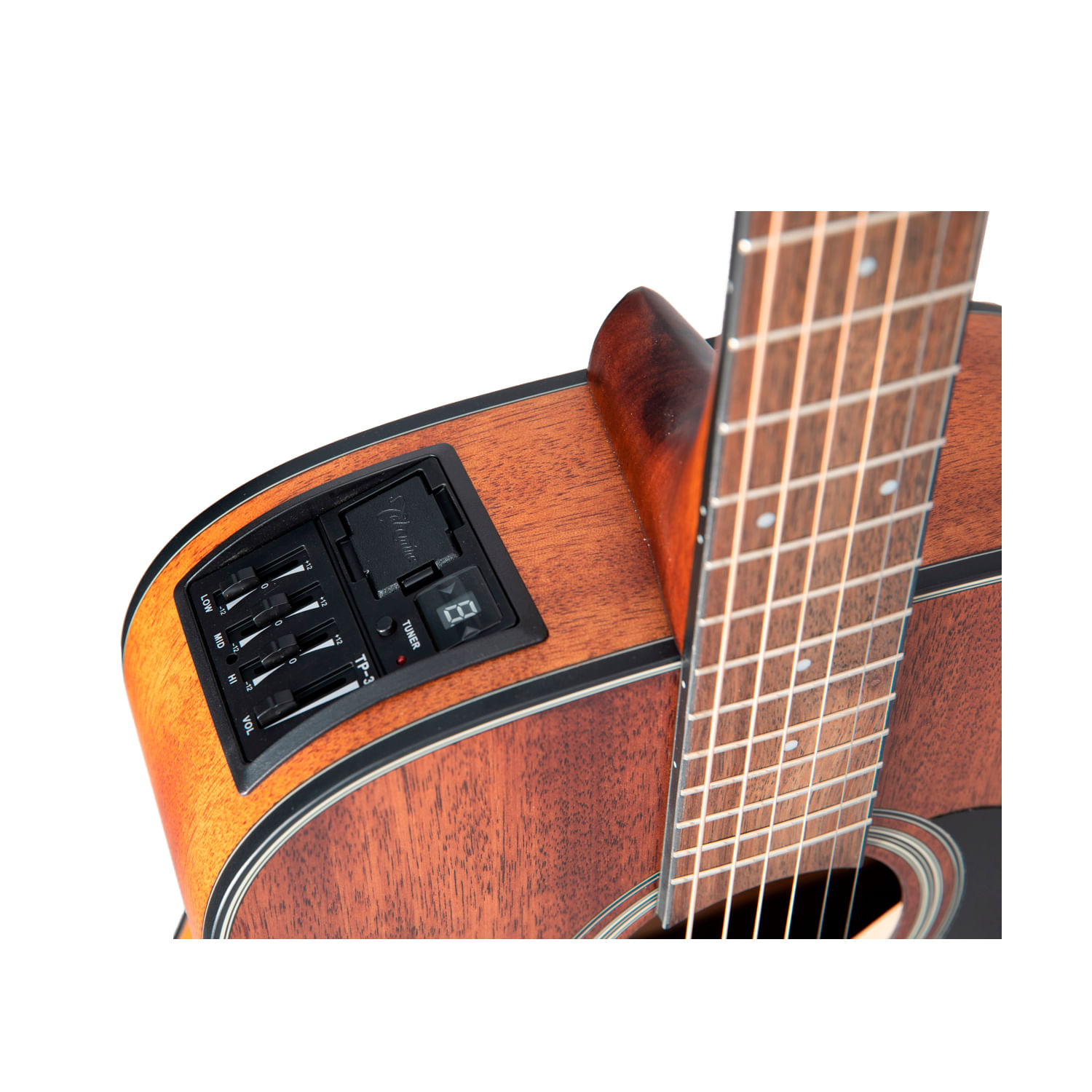Guitarra eléctroacústica Takamine Folk GLD11E NS - Caoba foto 5