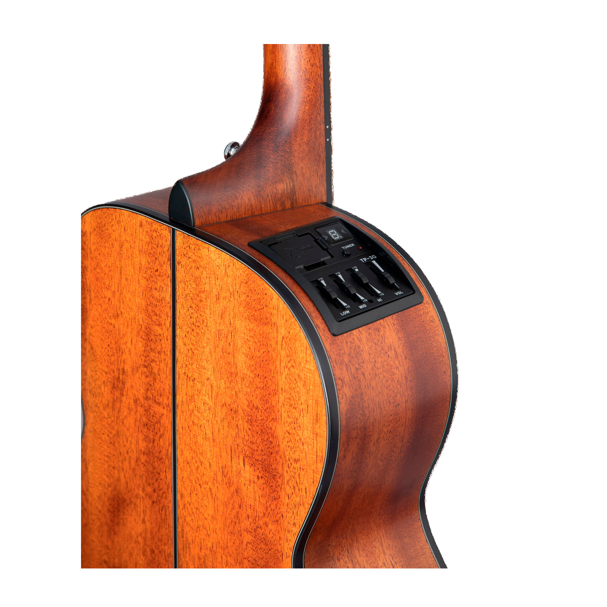 Guitarra eléctroacústica Takamine Folk GLN11E NS - Caoba foto 5