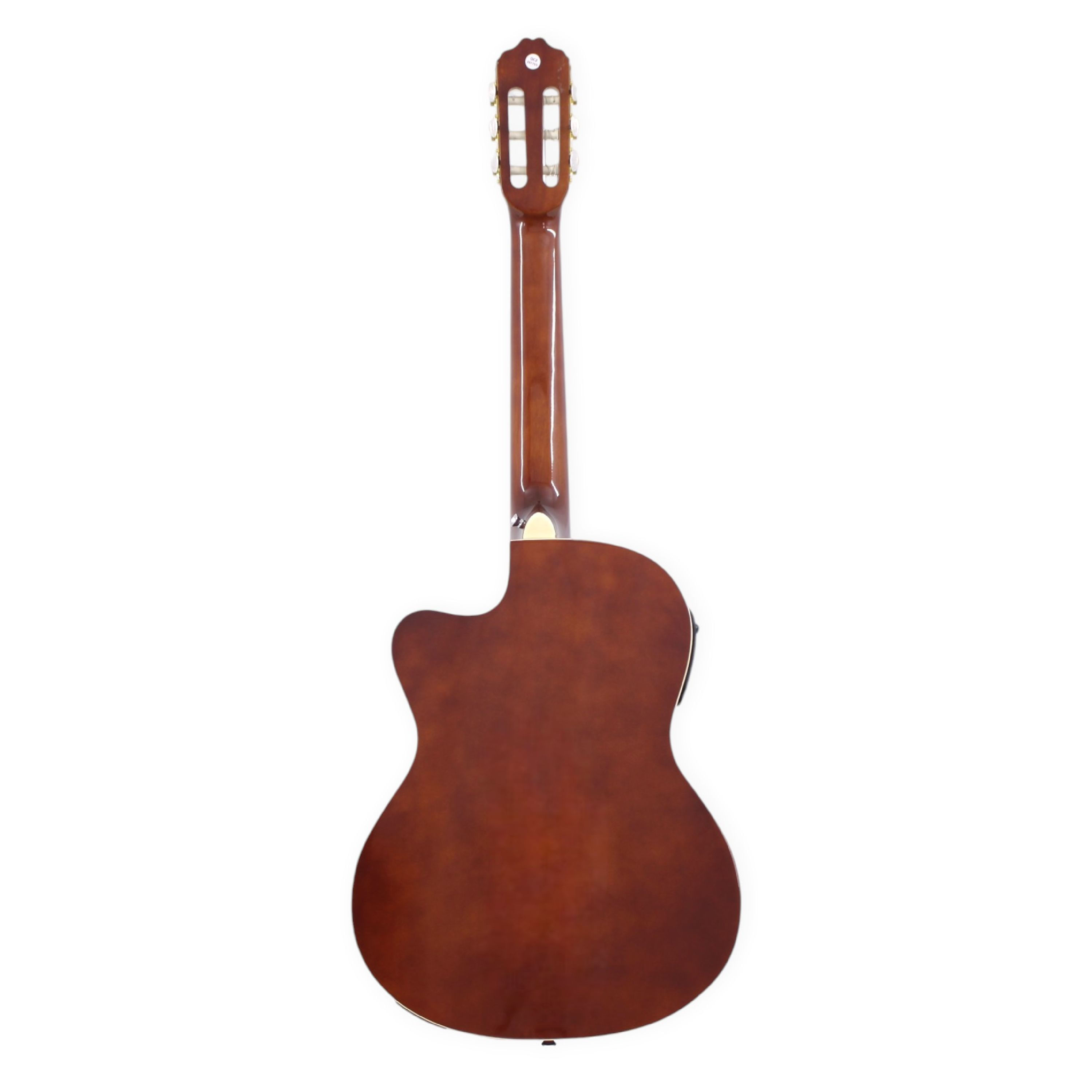 Guitarra Clásica Electroacústica Slim Freeman FRA95NCET - Natural foto 4