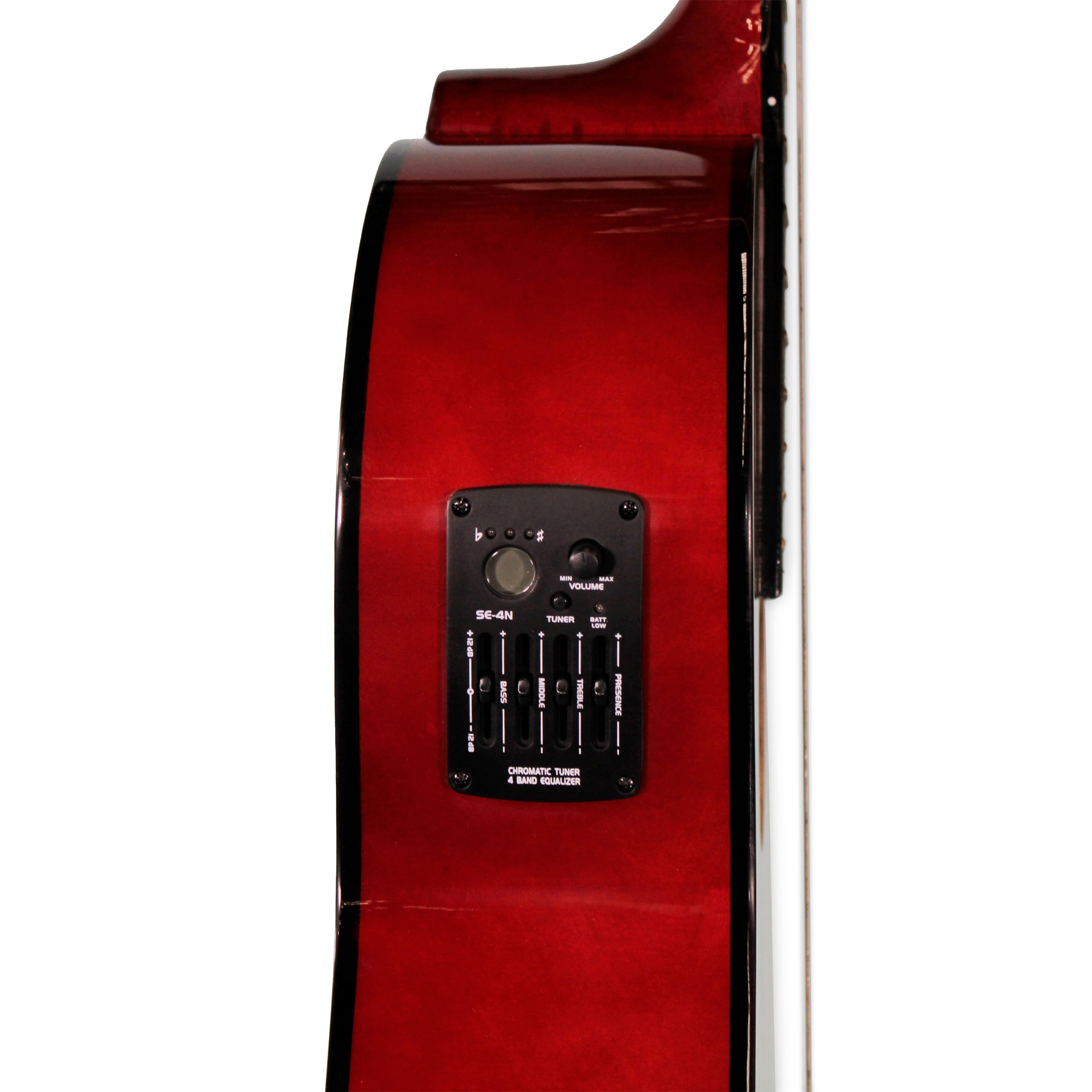 Guitarra electroacústica Freeman FRCG44CEQ - Natural foto 3