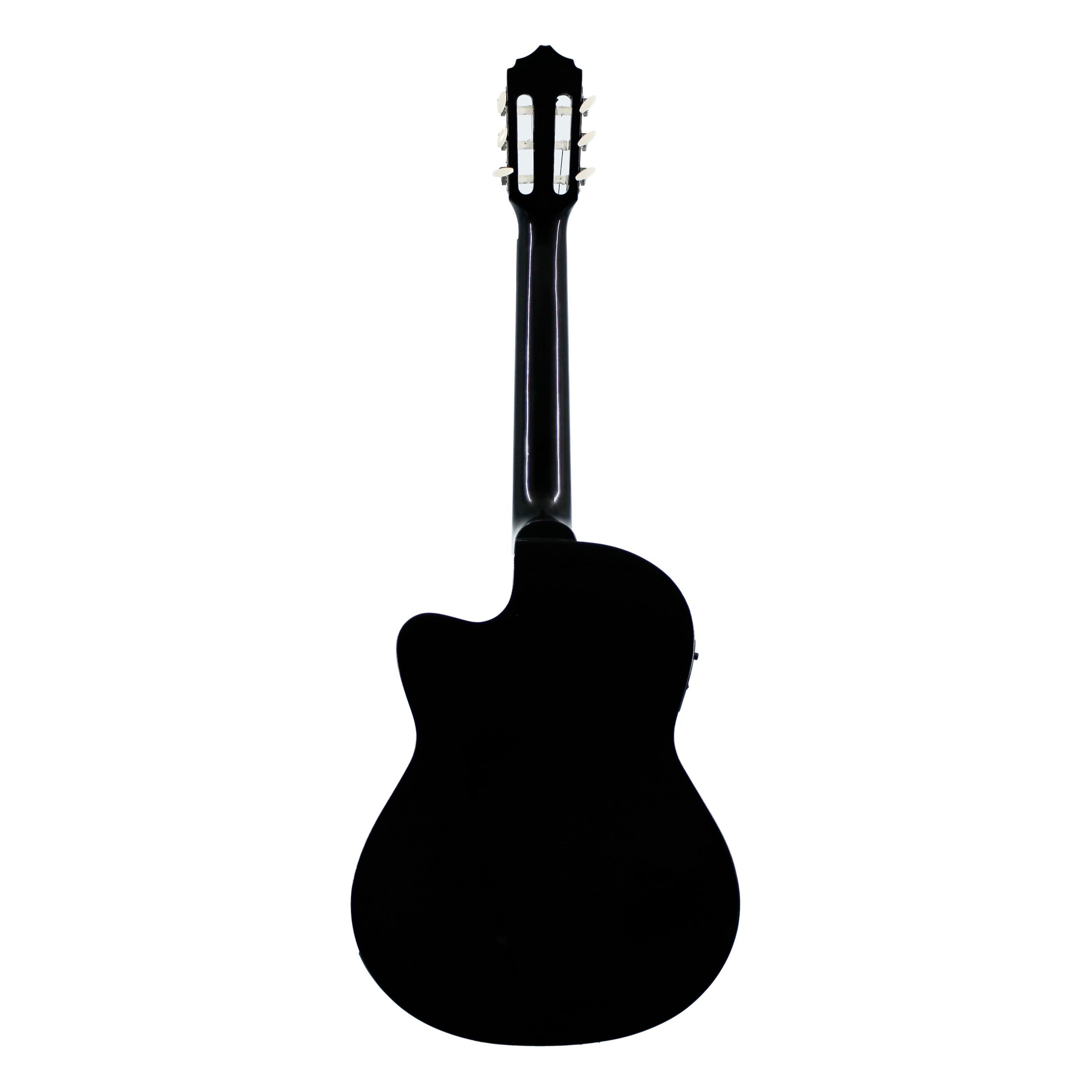 Guitarra electroacústica Freeman FRCG44CEQ - Black foto 3