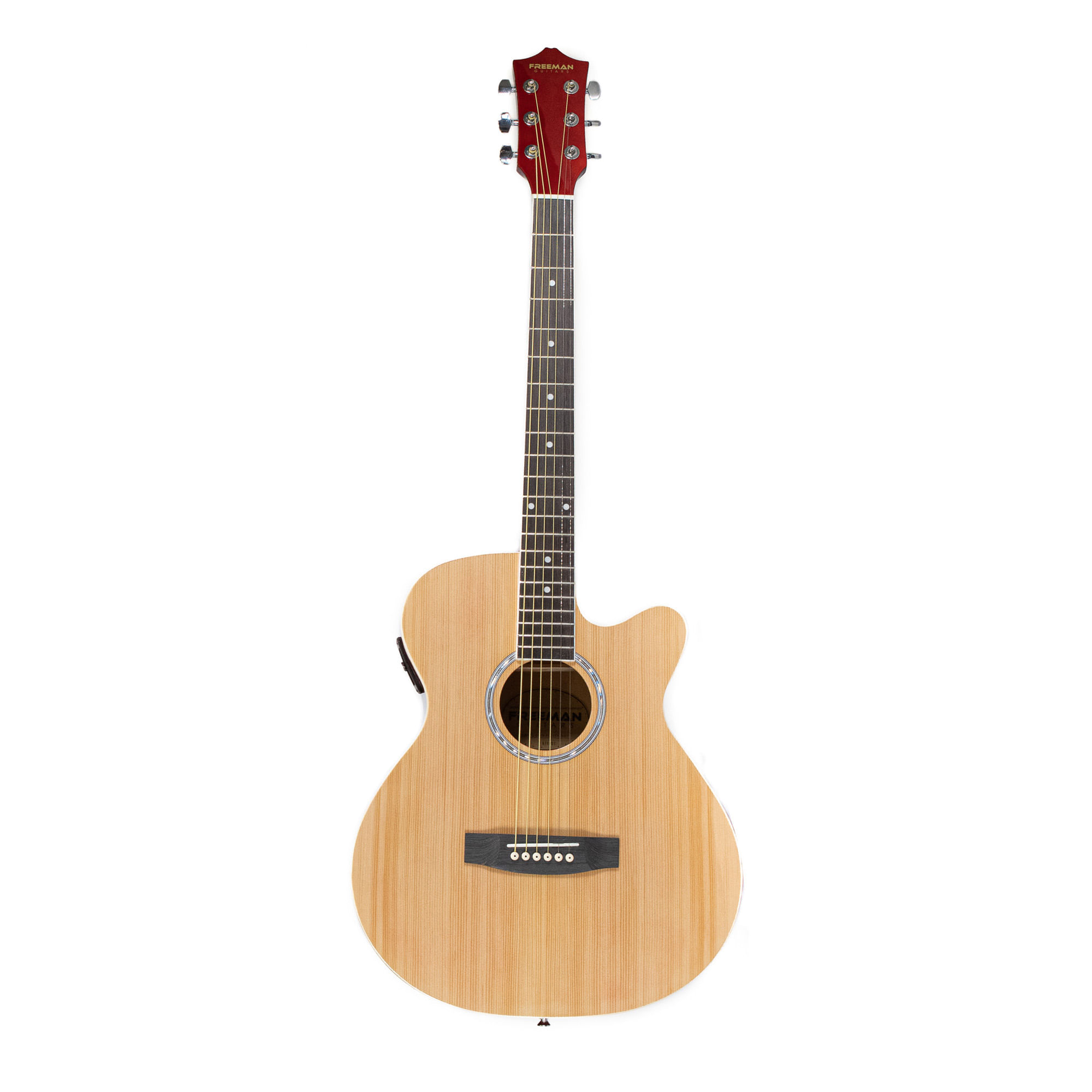 Guitarra eléctroacústica Freeman FRFG15TV Natural foto 2
