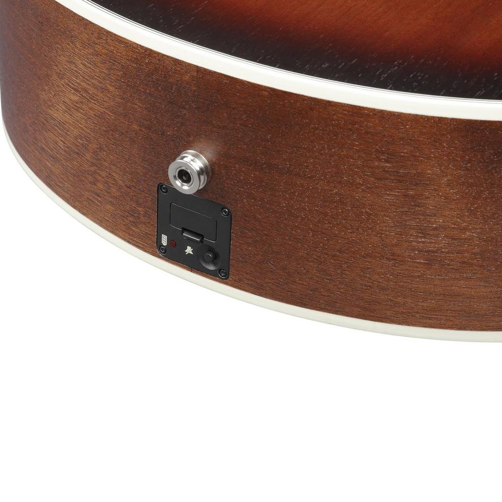 Guitarra electroacústica Ibanez AE240JR - Mahogany Sunburst foto 4