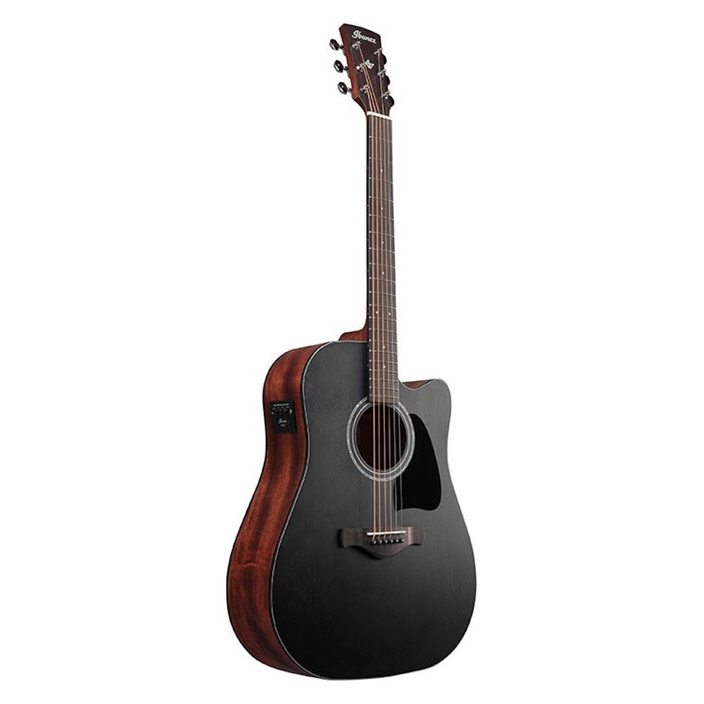 Guitarra electroacústica Ibanez  AW247CE - Weathered Black foto 2