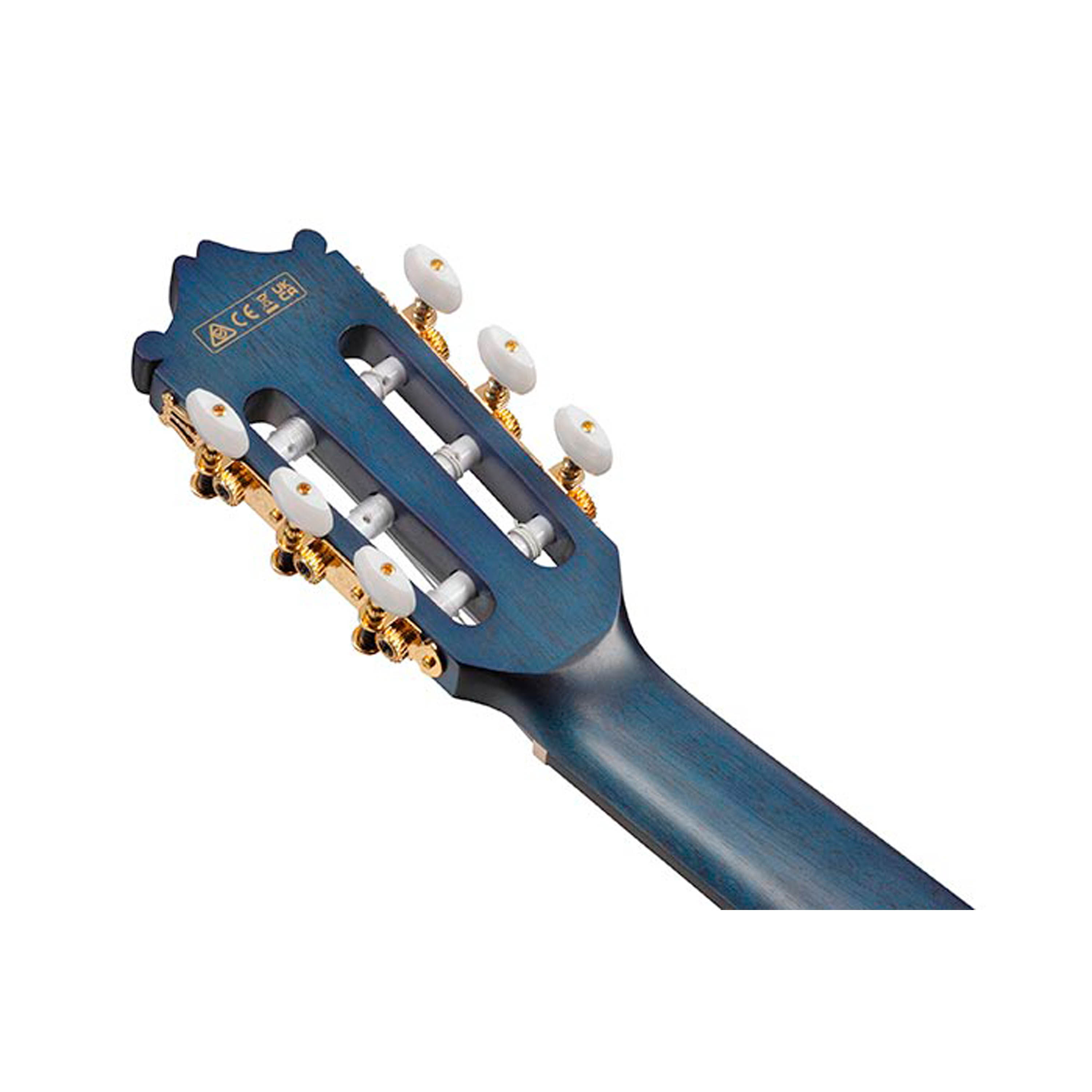 Guitarra electroacústica Ibanez Classical GA5FMTCE - Open Pore Blueberry foto 3
