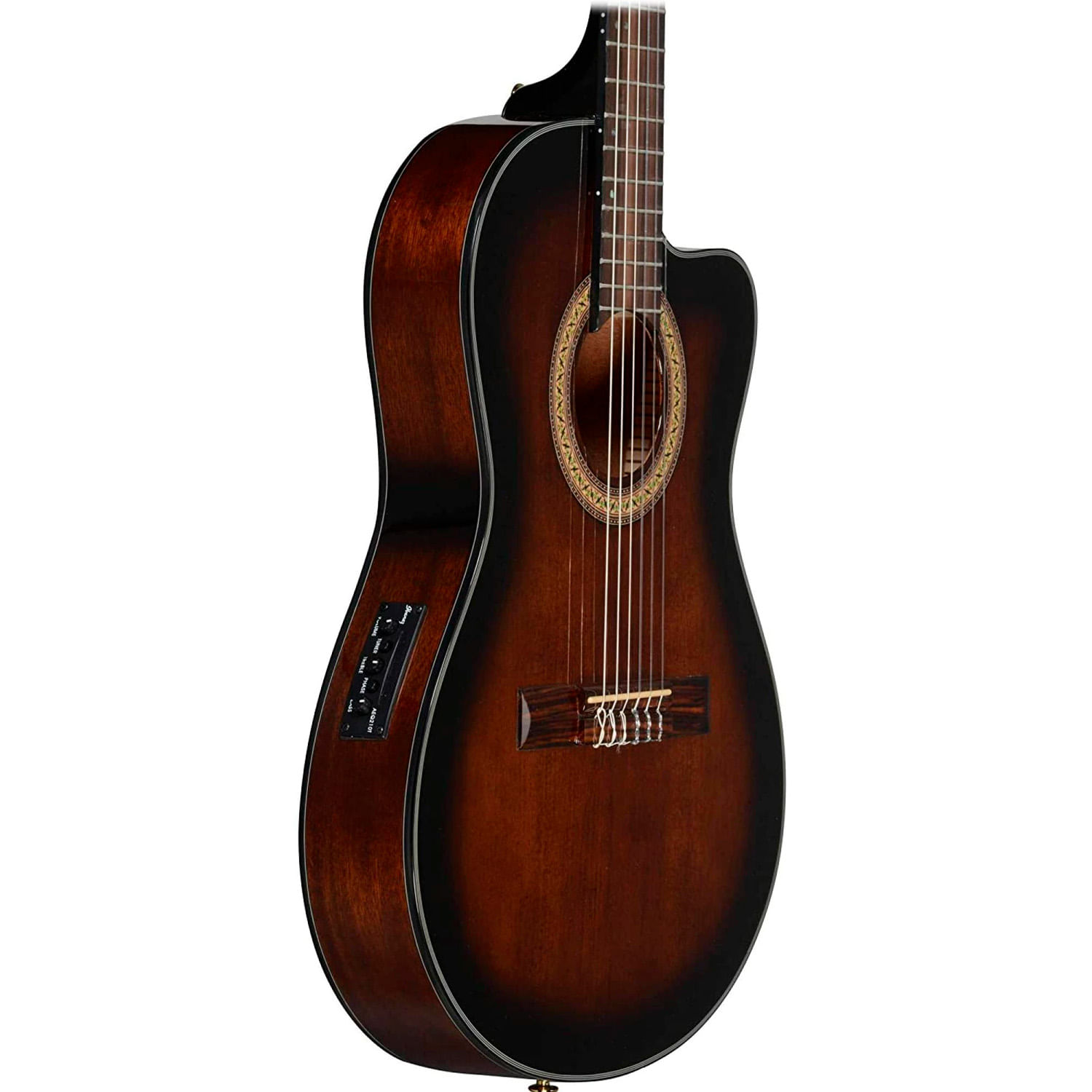 Guitarra electroacústica Ibanez GA35TCE DVS - Dark Violin Sunbusrst foto 3