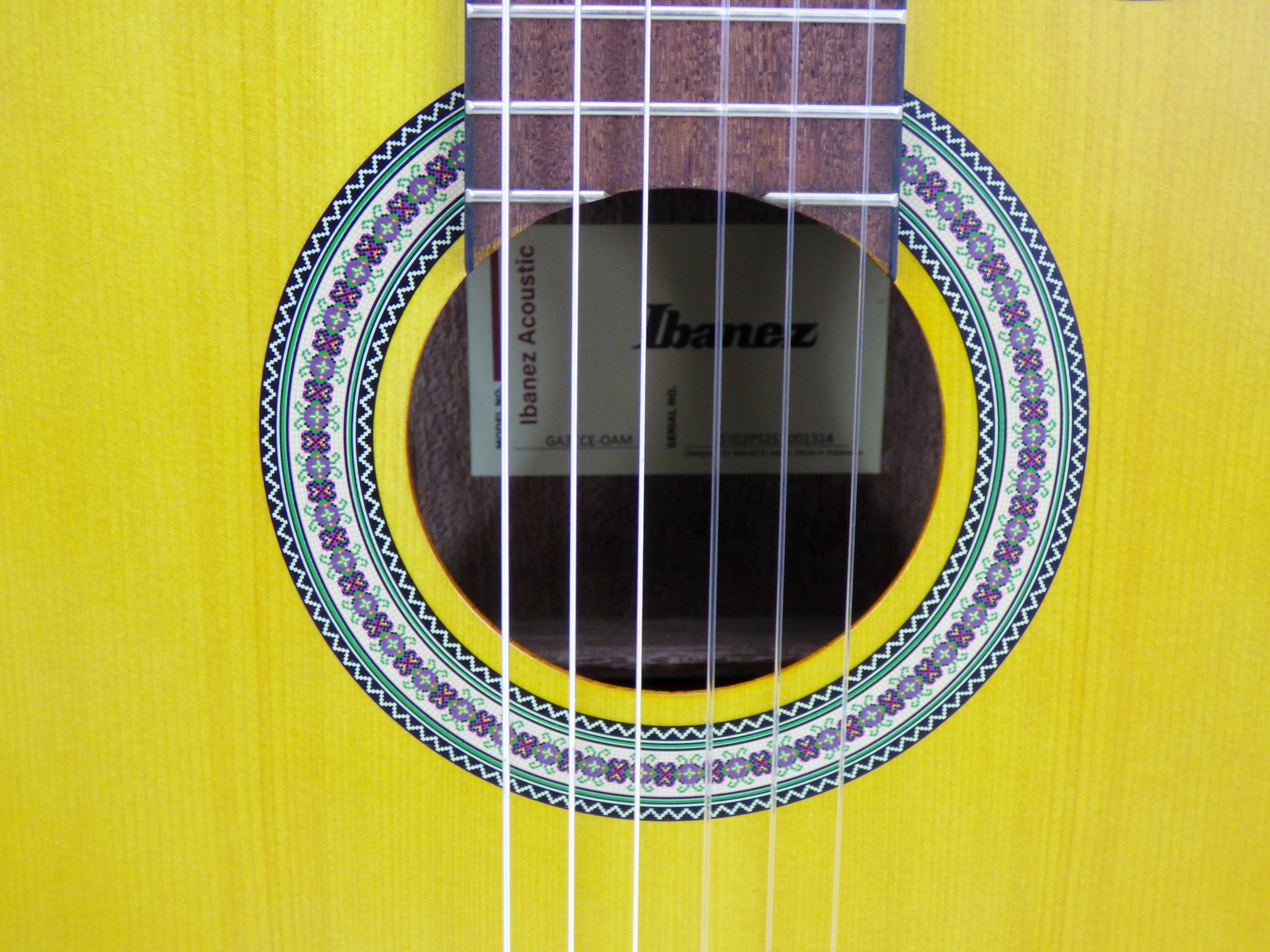 Guitarra electroacústica Ibanez GA3ECE - OAM Open Pore Ambar OPENBOX foto 4