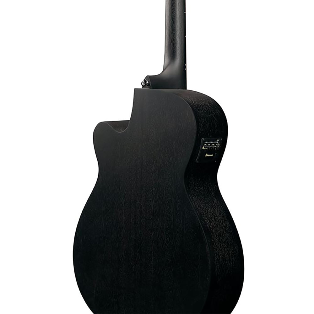 Guitarra Electroacústica Ibanez V Series VC44CE WK - Weathered Black Open Pore foto 5