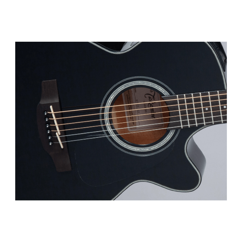 Guitarra electroacústica Takamine GF30CE - color negro (BLK) foto 4