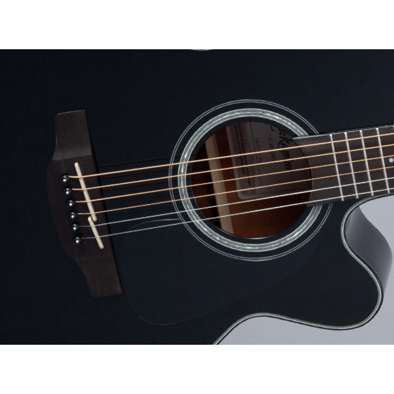 Guitarra electroacústica Takamine GN30CE - con cutaway - color negro (BK) foto 4