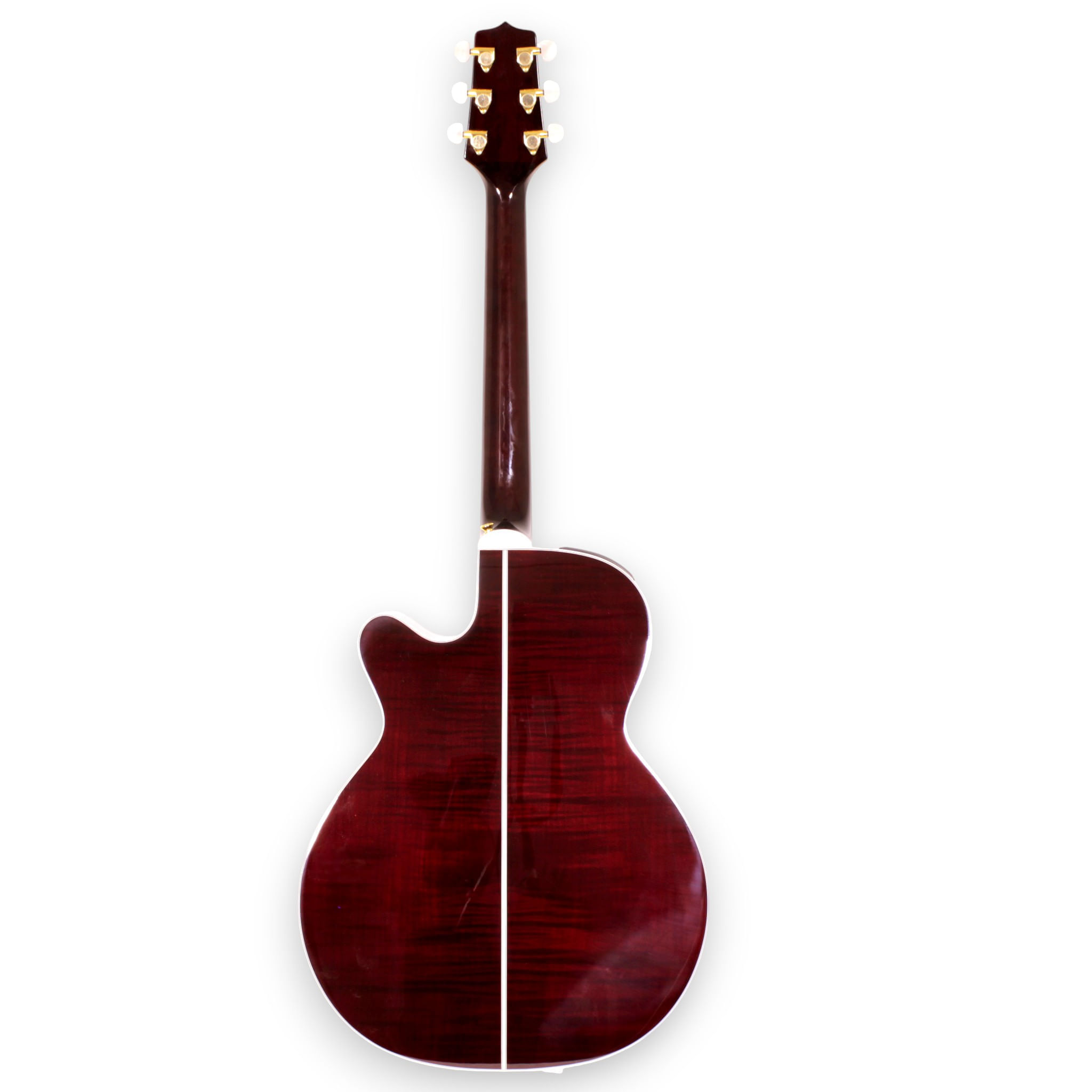 Guitarra electroacústica Takamine GN75CE - color wine red foto 4