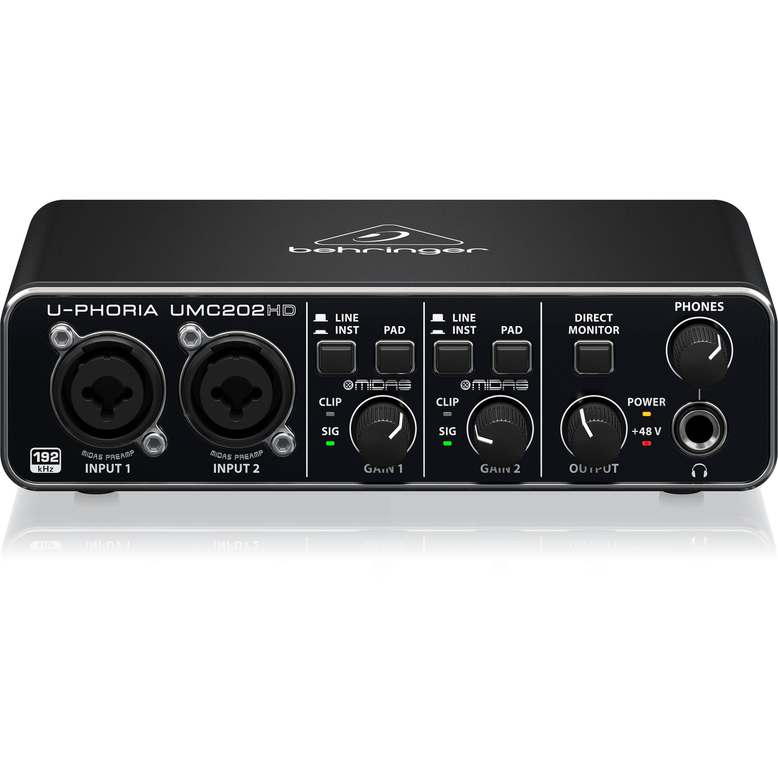 Interfaz de audio Behringer U-Phoria UMC202HD foto 2