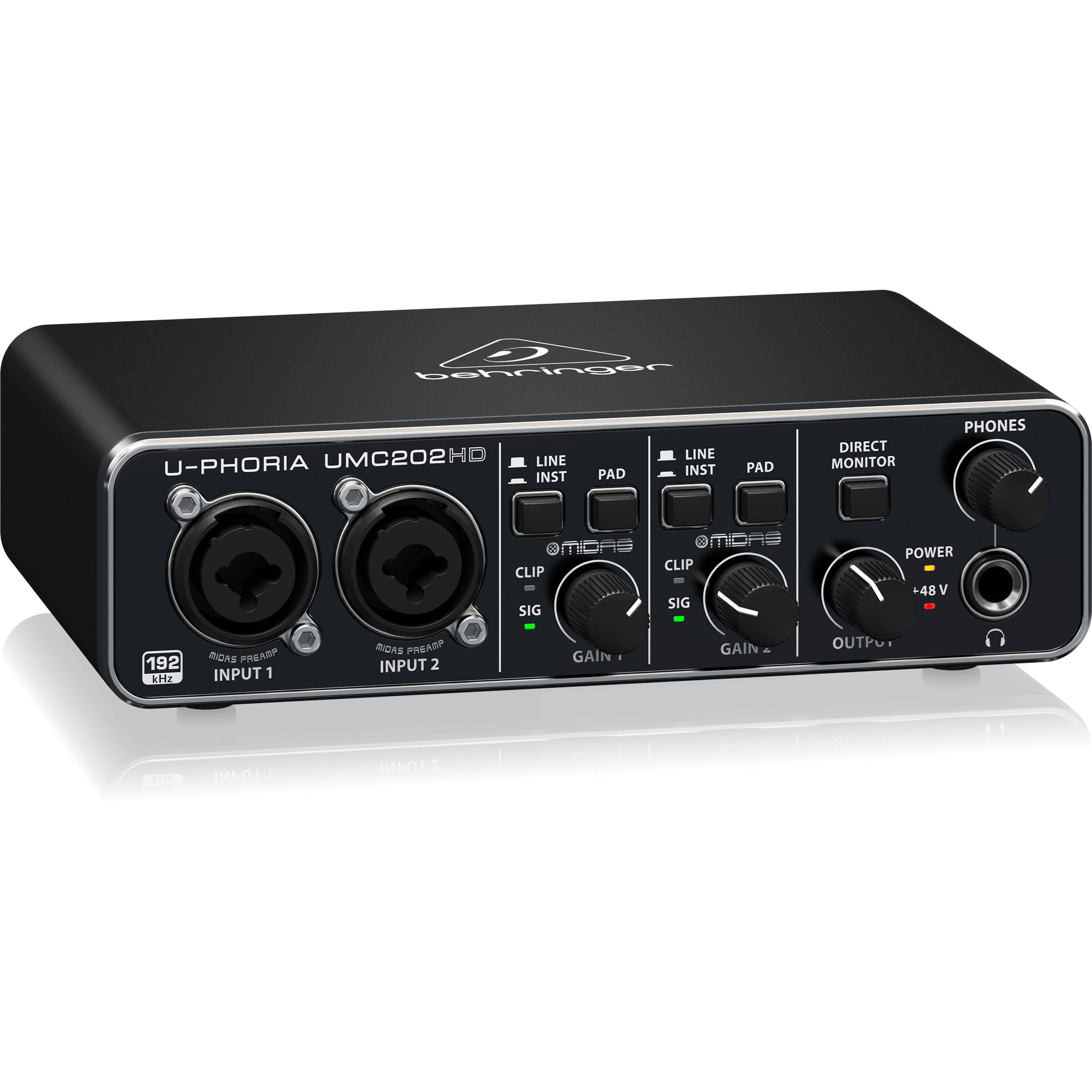 Interfaz de audio Behringer U-Phoria UMC202HD foto 3