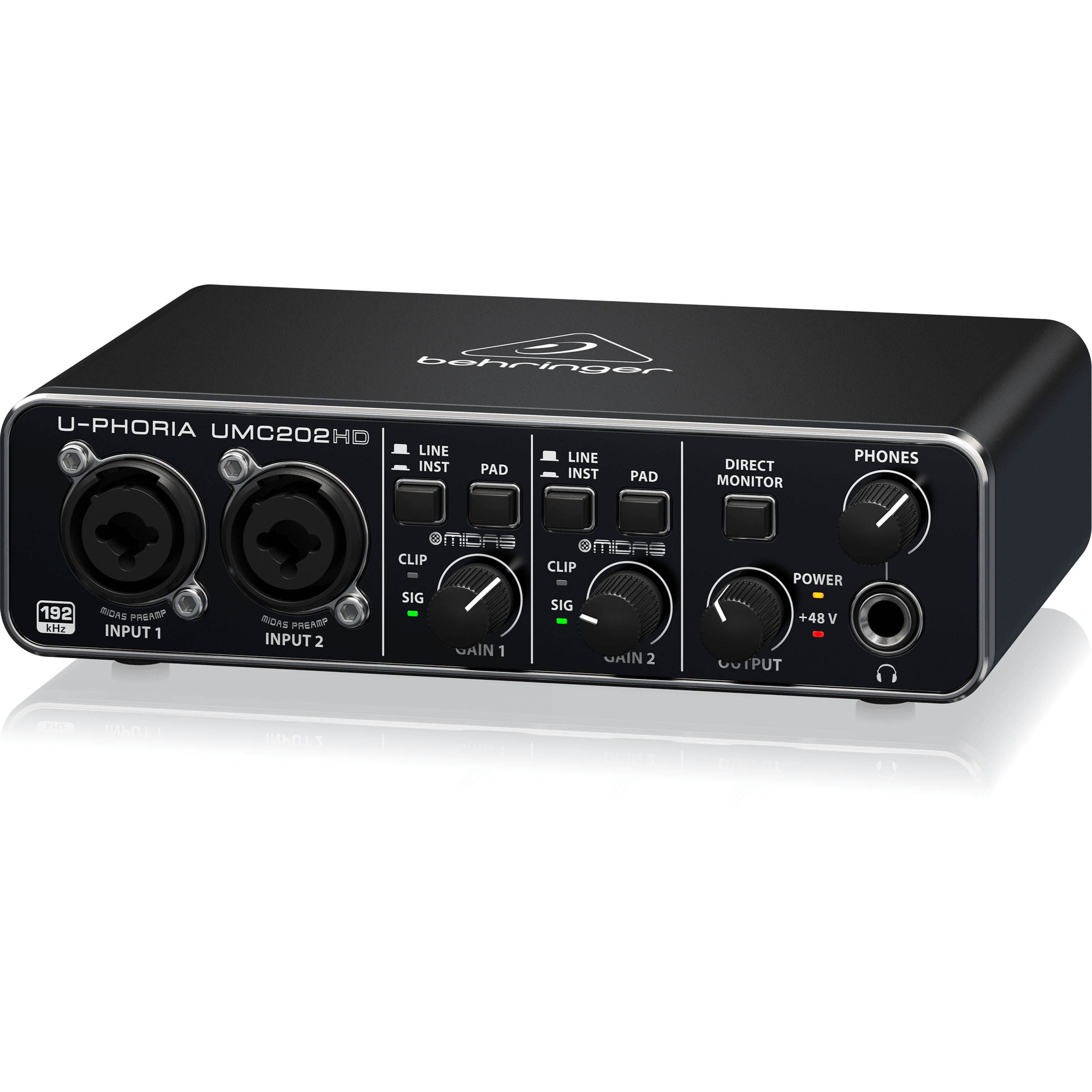 Interfaz de audio Behringer U-Phoria UMC202HD foto 4