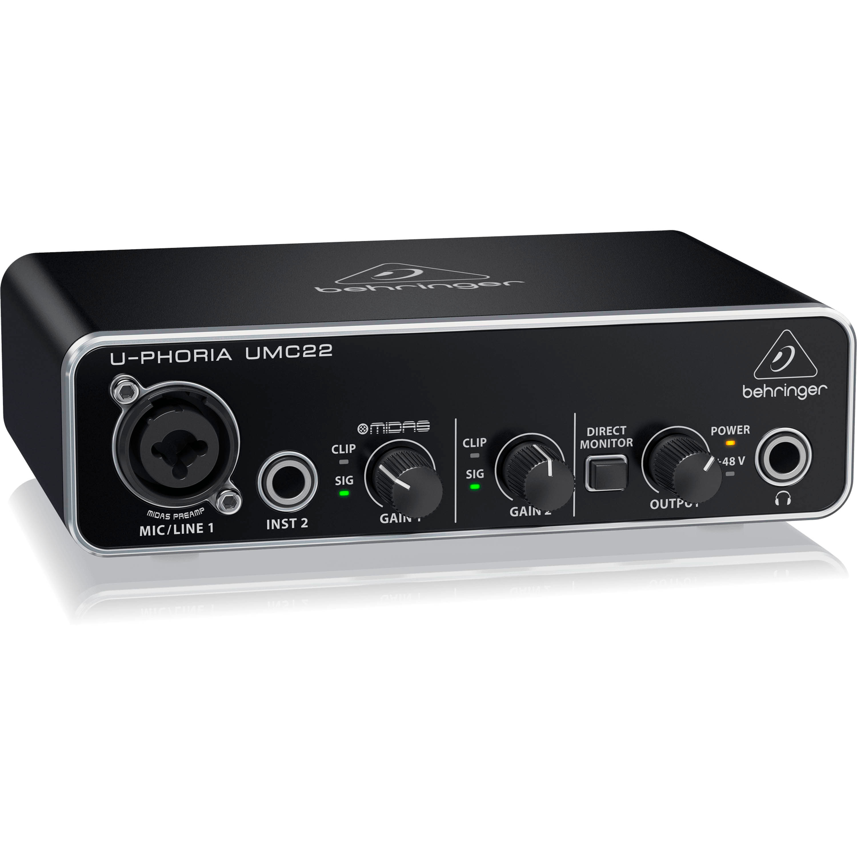 Interfaz de audio Behringer U-Phoria UMC22 foto 3