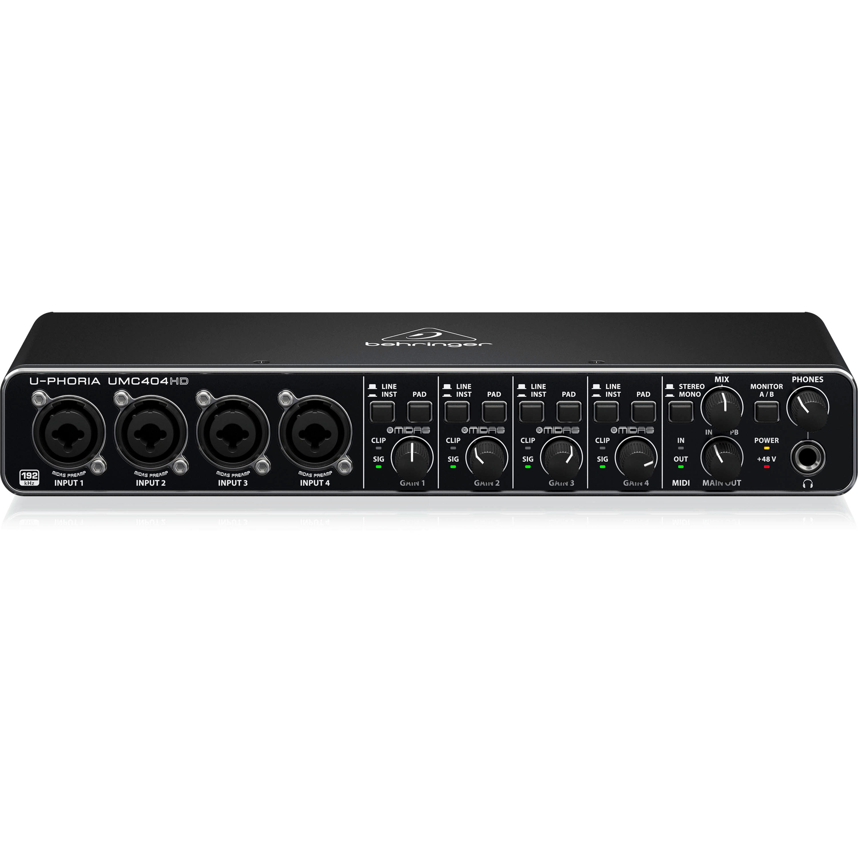 Interfaz de audio Behringer U-Phoria UMC404HD foto 2