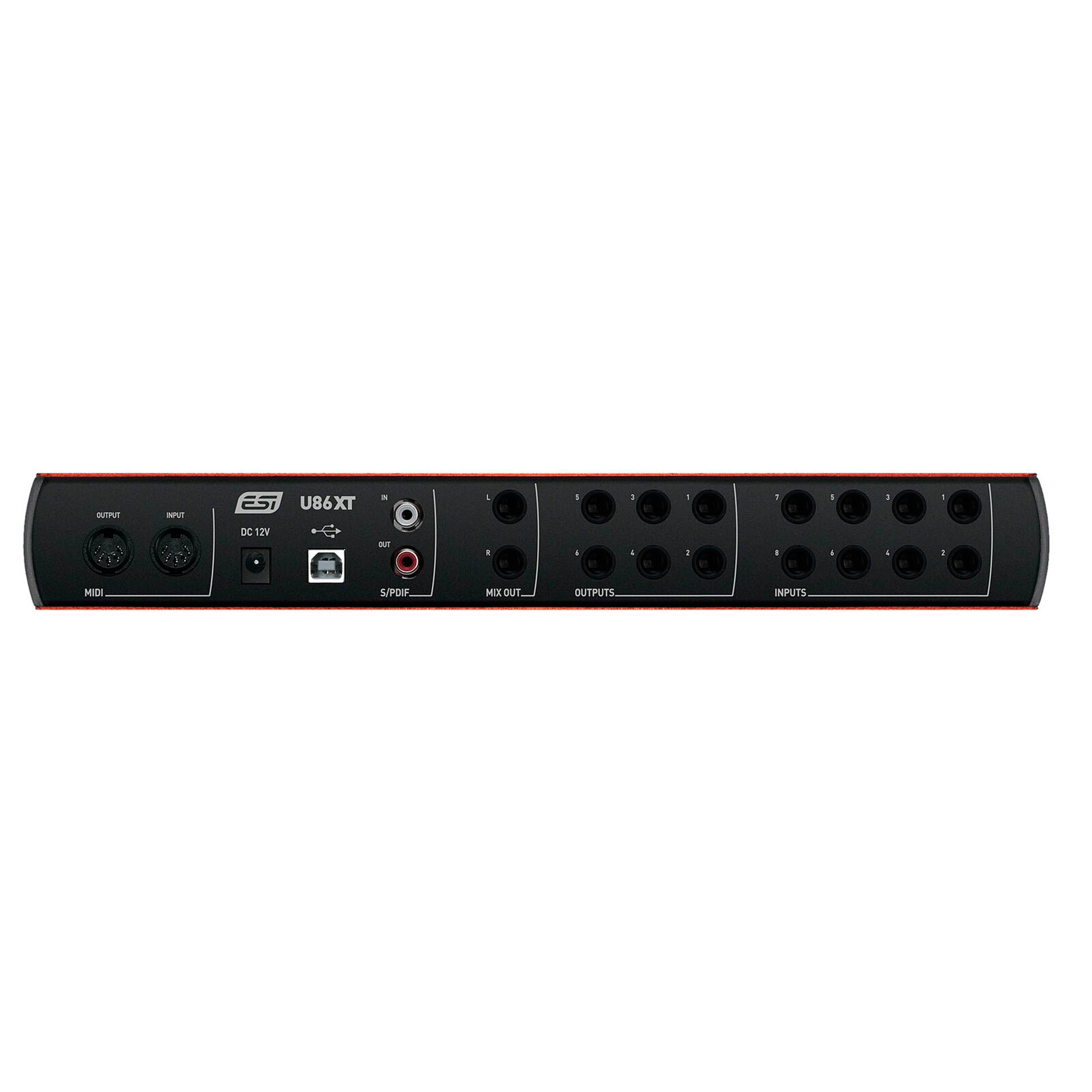 Interfaz de audio ESI U86XT 8 in 6 out 24-bit foto 3