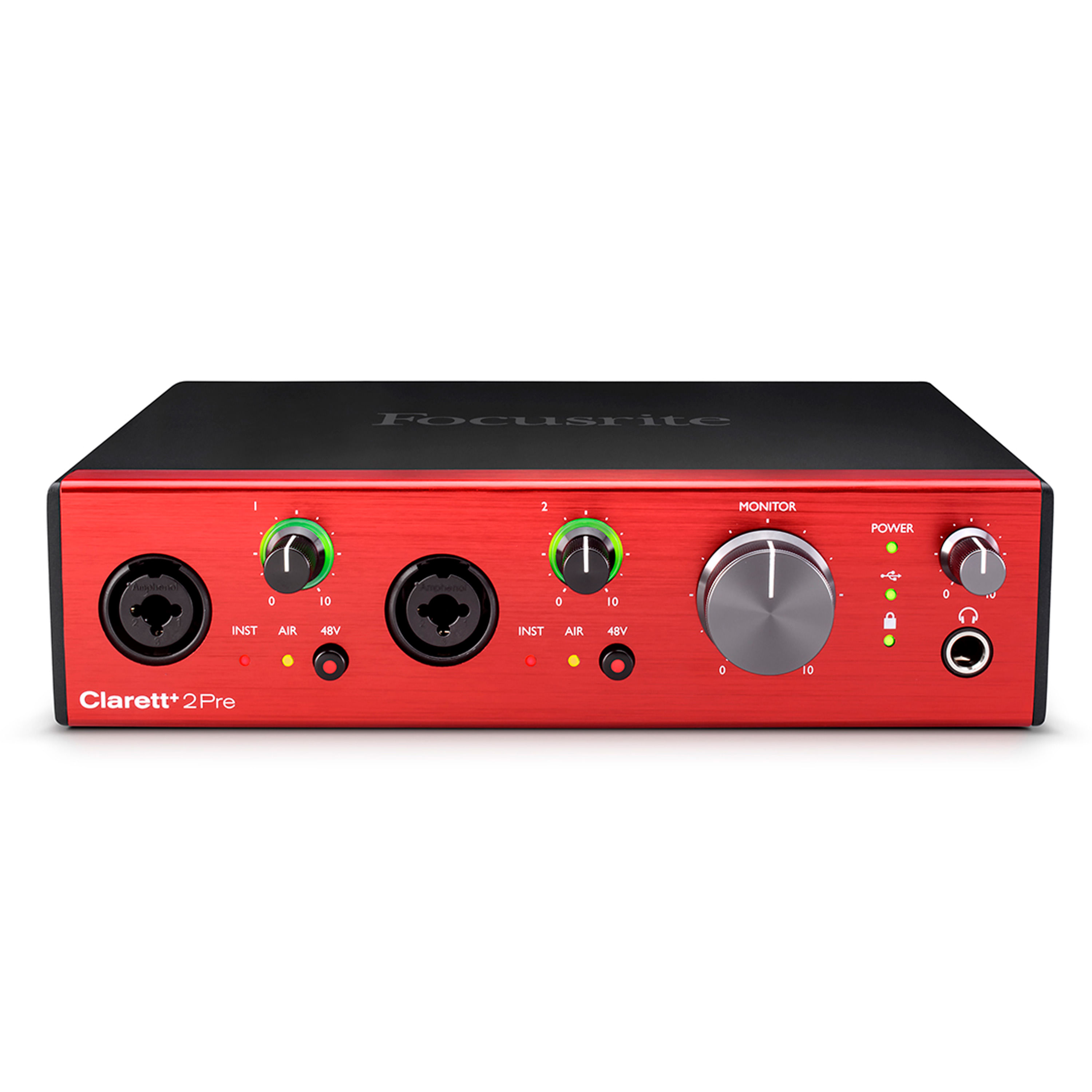Interfaz de audio Focusrite Clarett+ 2 Pre foto 4
