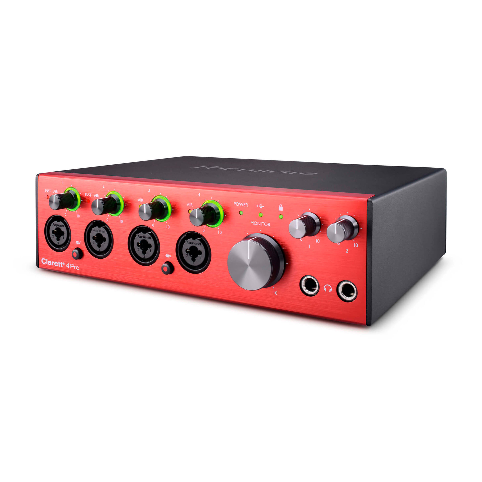 Interfaz de Audio Focusrite Clarett+ 4Pre foto 2