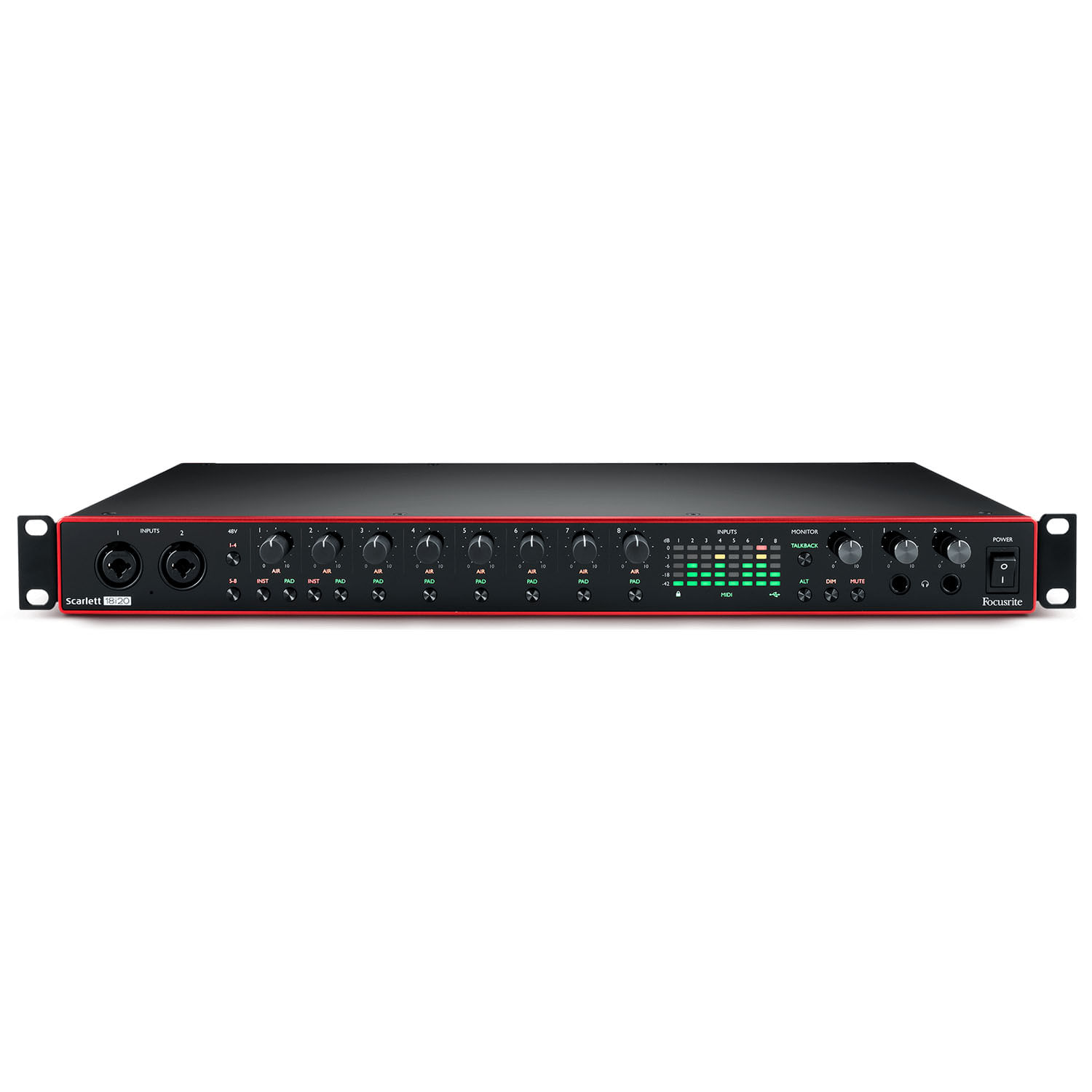 Interfaz de audio Focusrite SCARLETT 18I20 (3ER GEN) foto 2